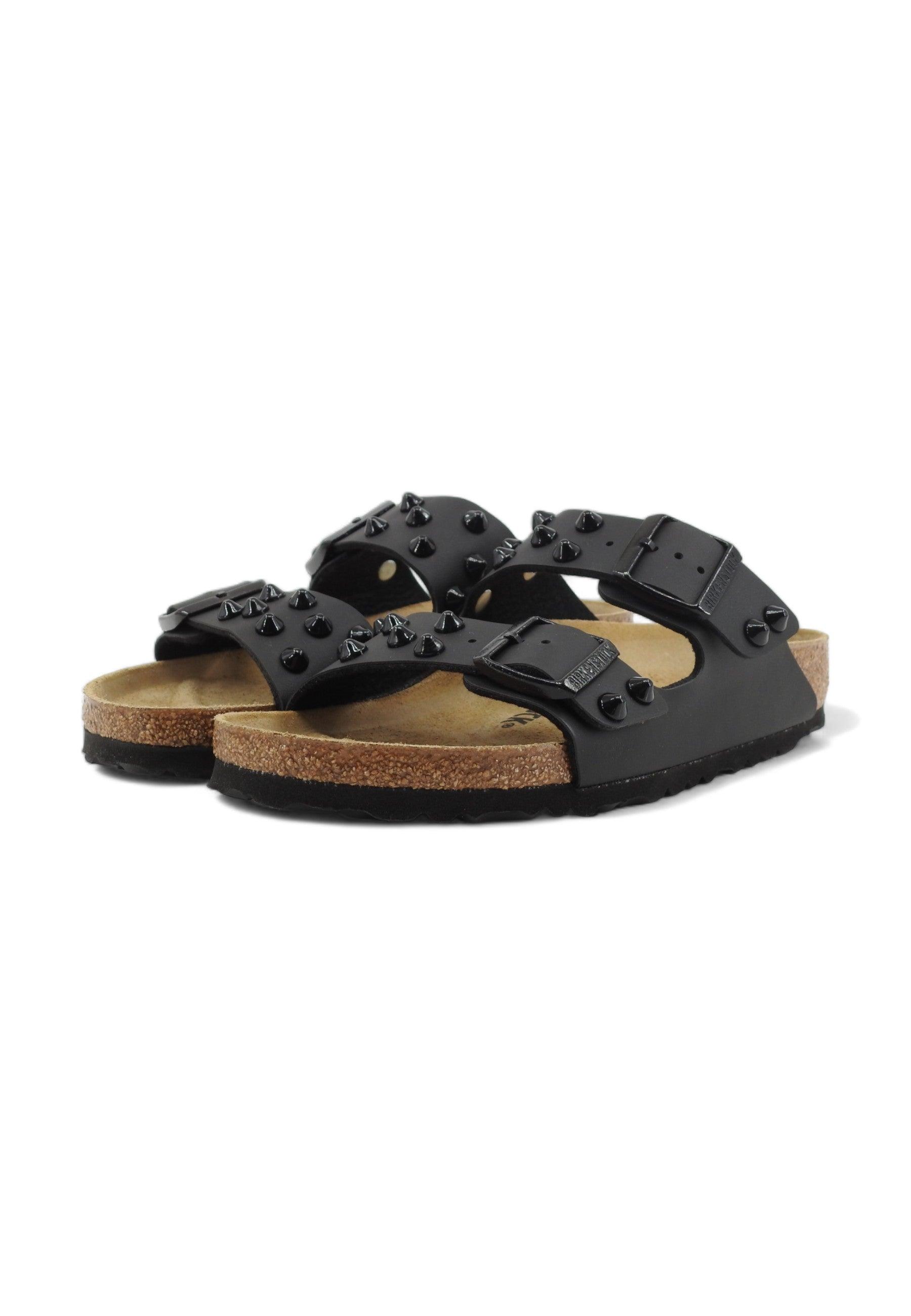CUSTOM / BIRKENSTOCK Ciabatta Borchie Black 0051793D - Sandrini Calzature e Abbigliamento