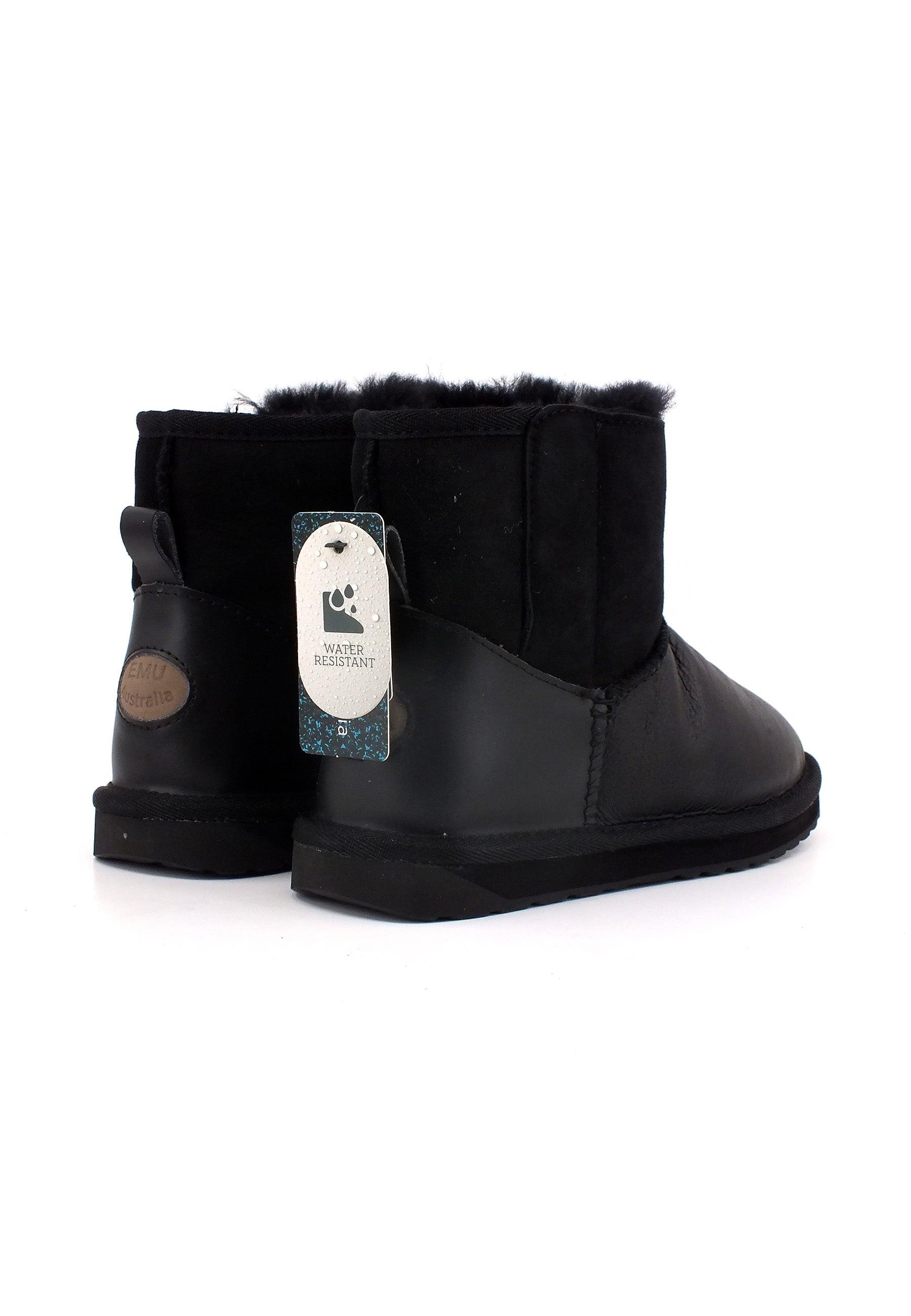 EMU Alison Stivaletto Pelo Donna Black W12926 - Sandrini Calzature e Abbigliamento