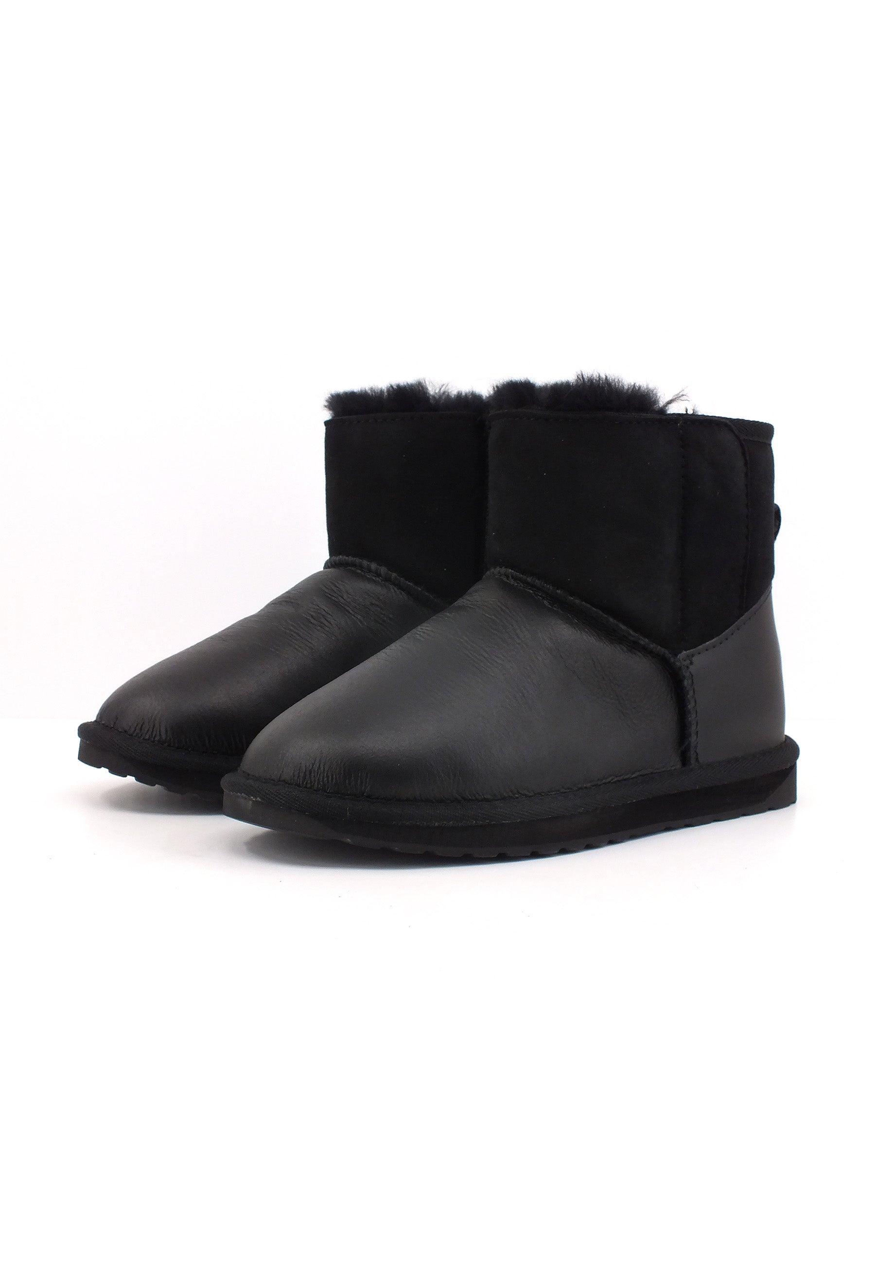 EMU Alison Stivaletto Pelo Donna Black W12926 - Sandrini Calzature e Abbigliamento