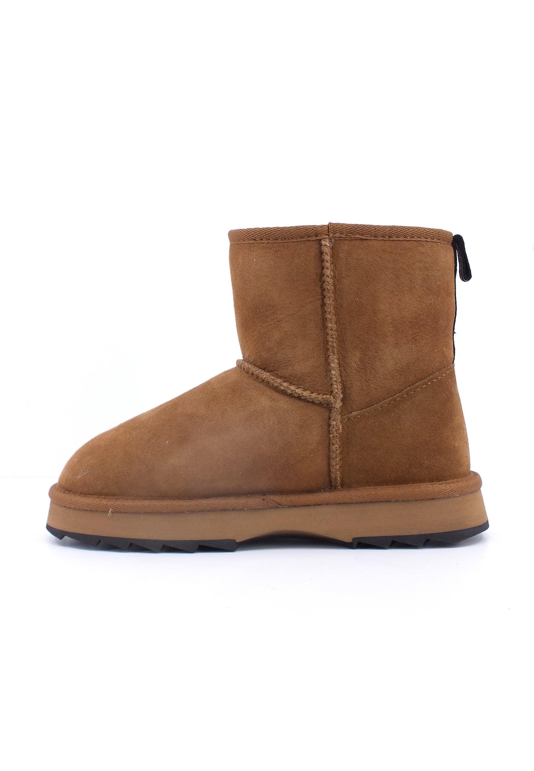 EMU Sharky Mini Stivaletto Pelo Donna Chesnut W12434 - Sandrini Calzature e Abbigliamento