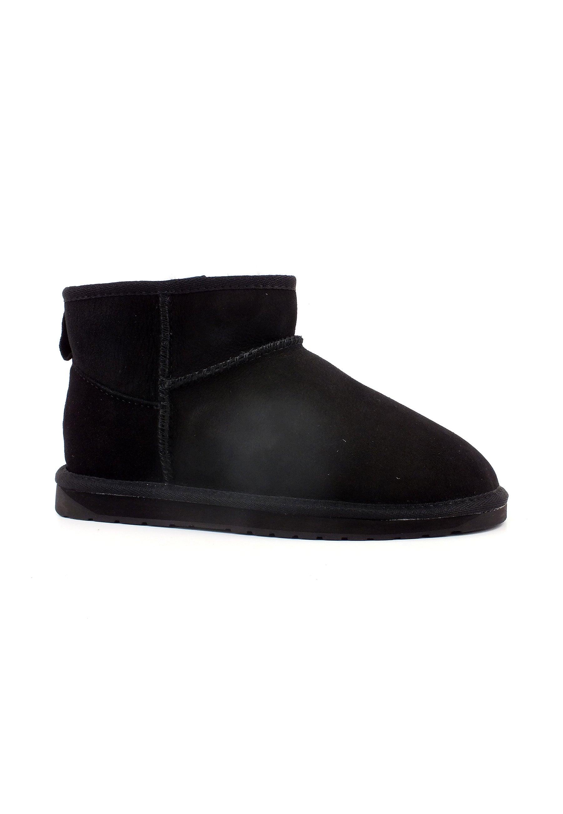 EMU Stinger Micro Stivaletto Pelo Donna Black W10937 - Sandrini Calzature e Abbigliamento