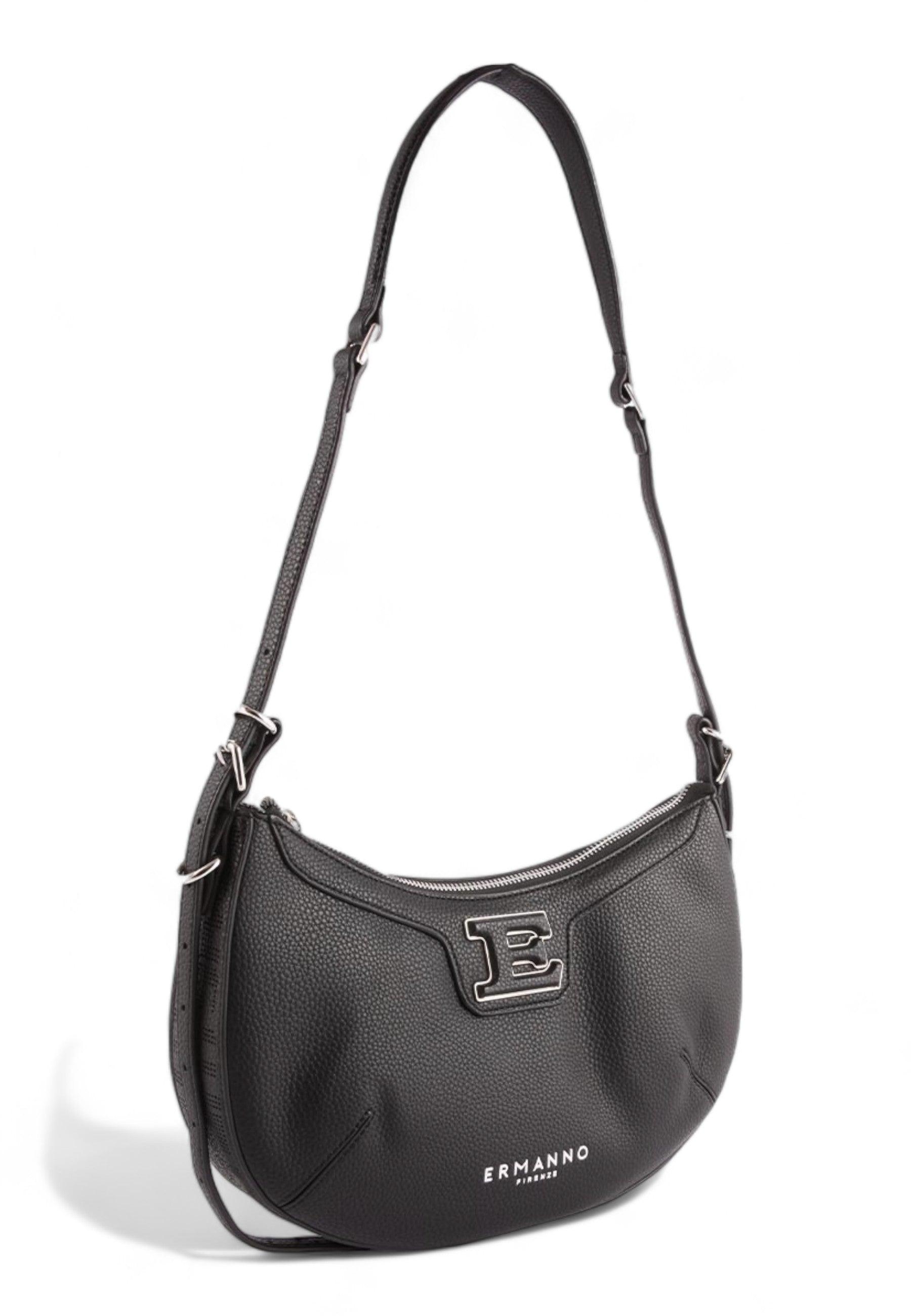 ERMANNO SCERVINO Giovanna Borsa Hobo Black 12401659 - Sandrini Calzature e Abbigliamento