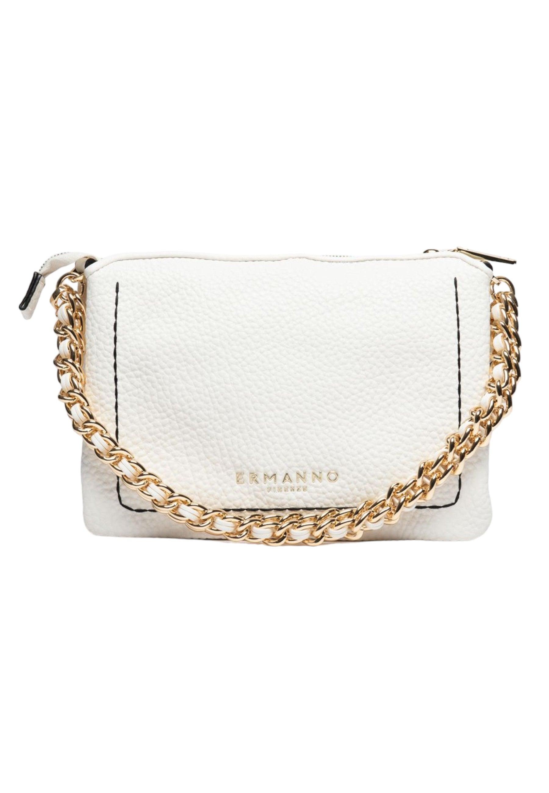 ERMANNO SCERVINO Soft Eba 24 Borsa Donna White 12401655 - Sandrini Calzature e Abbigliamento