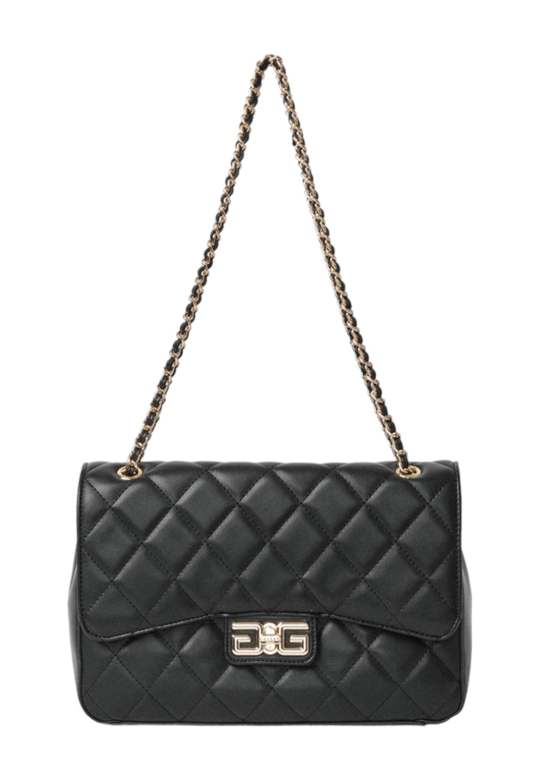 GAELLE Borsa Maxi Shoulder Donna Nero GAACW00017 - Sandrini Calzature e Abbigliamento