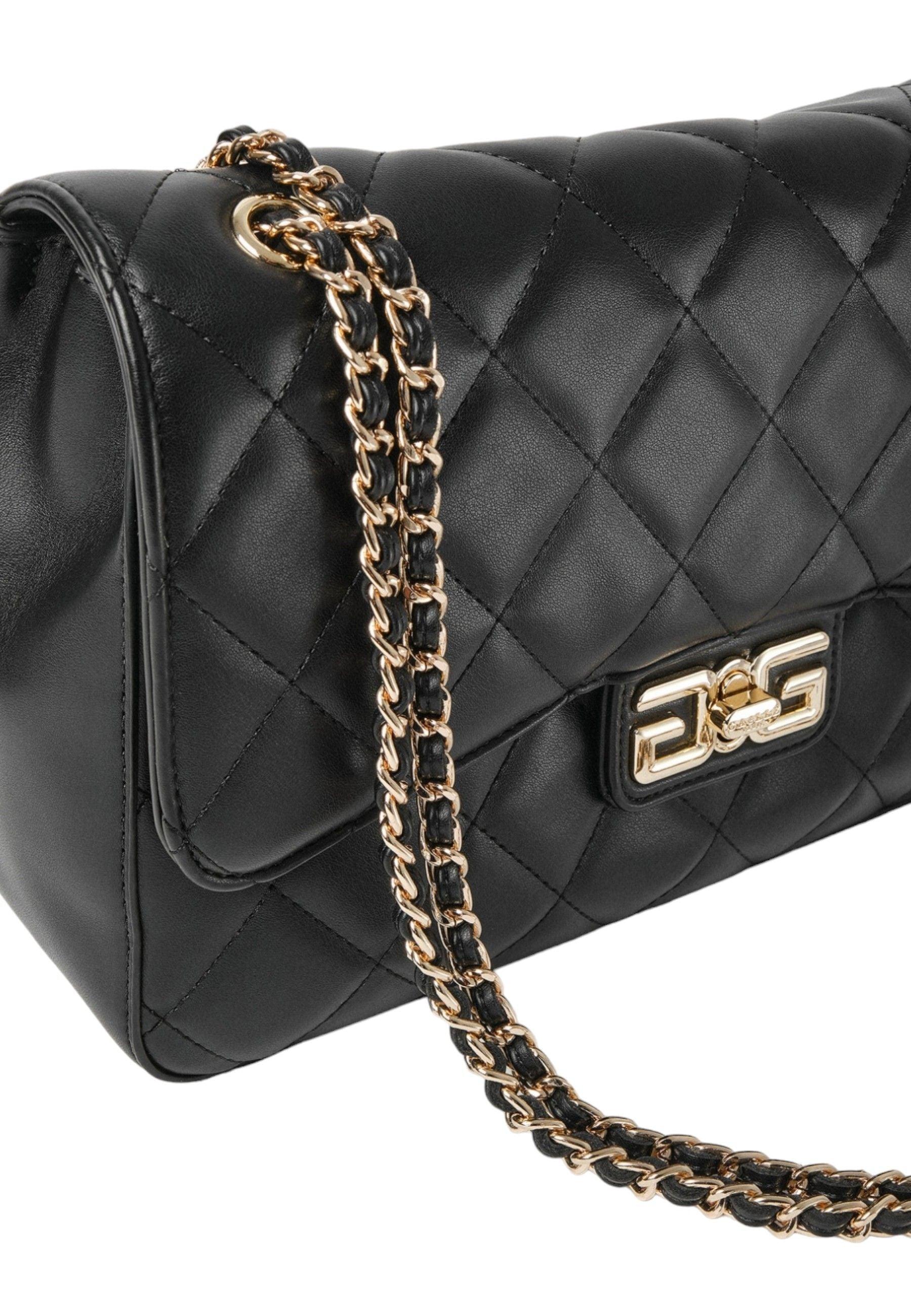 GAELLE Borsa Maxi Shoulder Donna Nero GAACW00017 - Sandrini Calzature e Abbigliamento