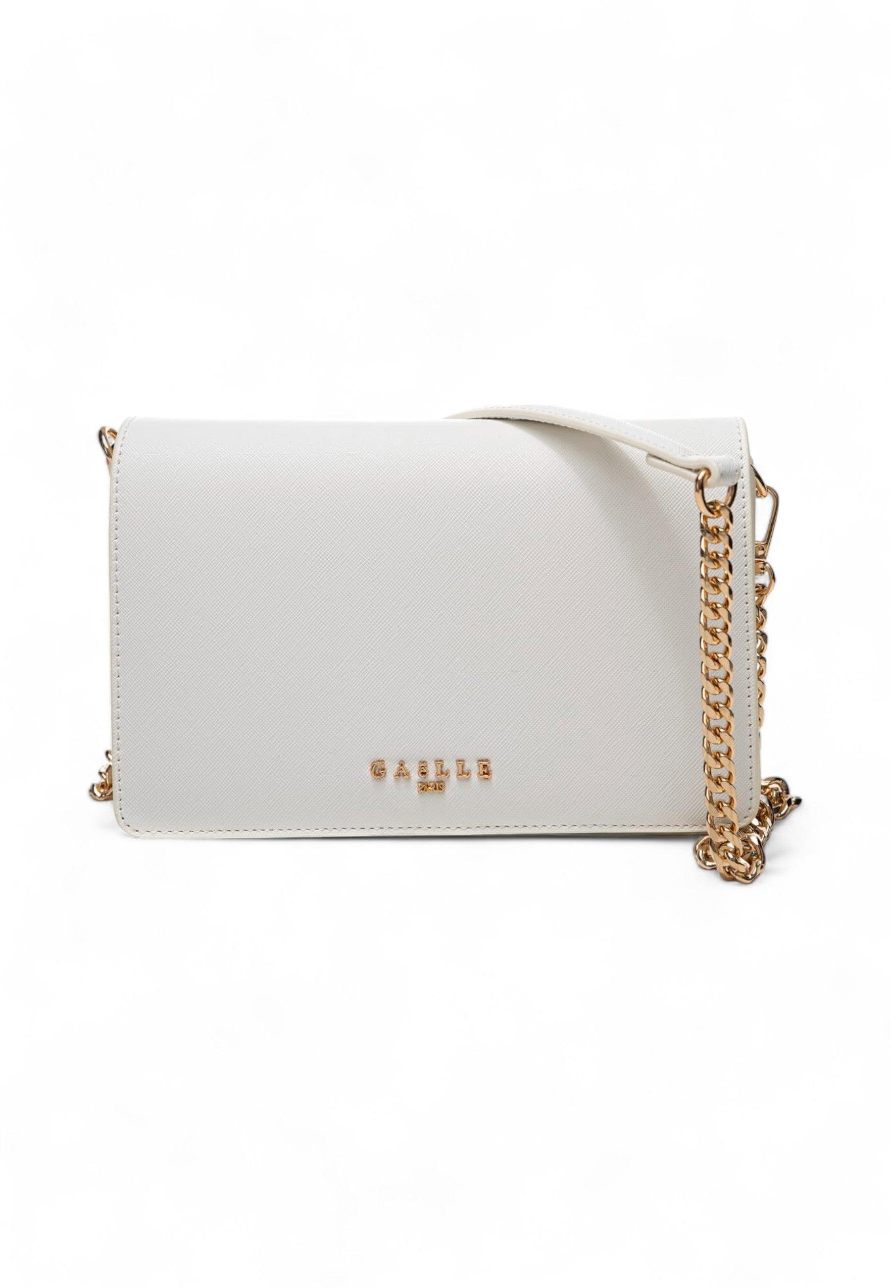 GAELLE Borsa Mini Shoulder Donna Bianco GAACW00030 - Sandrini Calzature e Abbigliamento