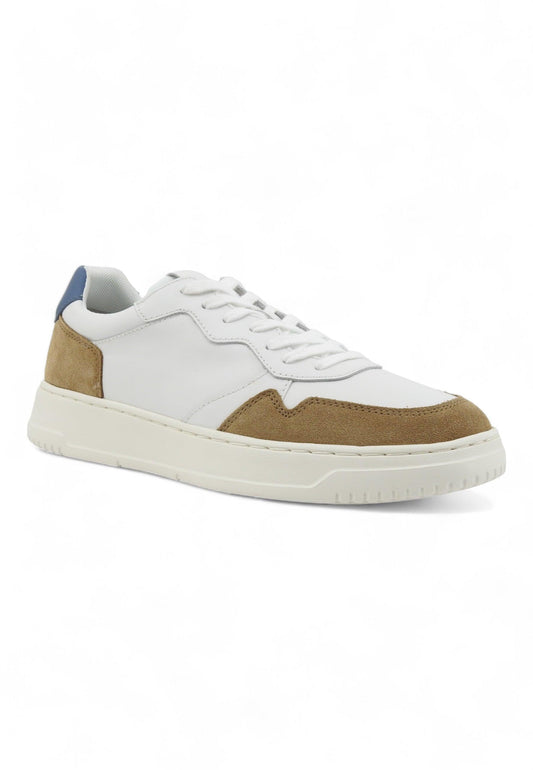 GEOX Arvier Sneaker Uomo White Beige U45GFB04322C0405 - Sandrini Calzature e Abbigliamento