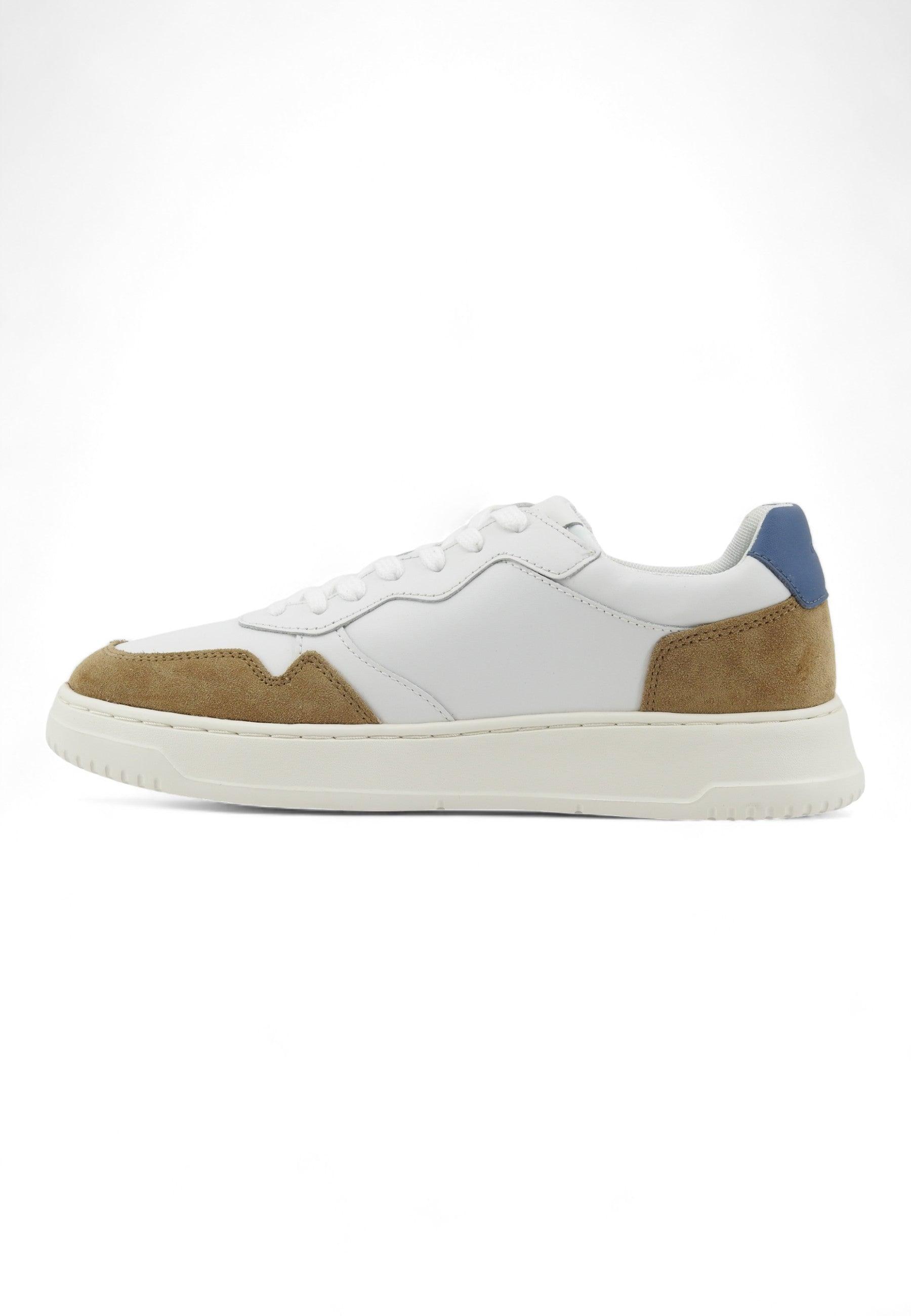 GEOX Arvier Sneaker Uomo White Beige U45GFB04322C0405 - Sandrini Calzature e Abbigliamento