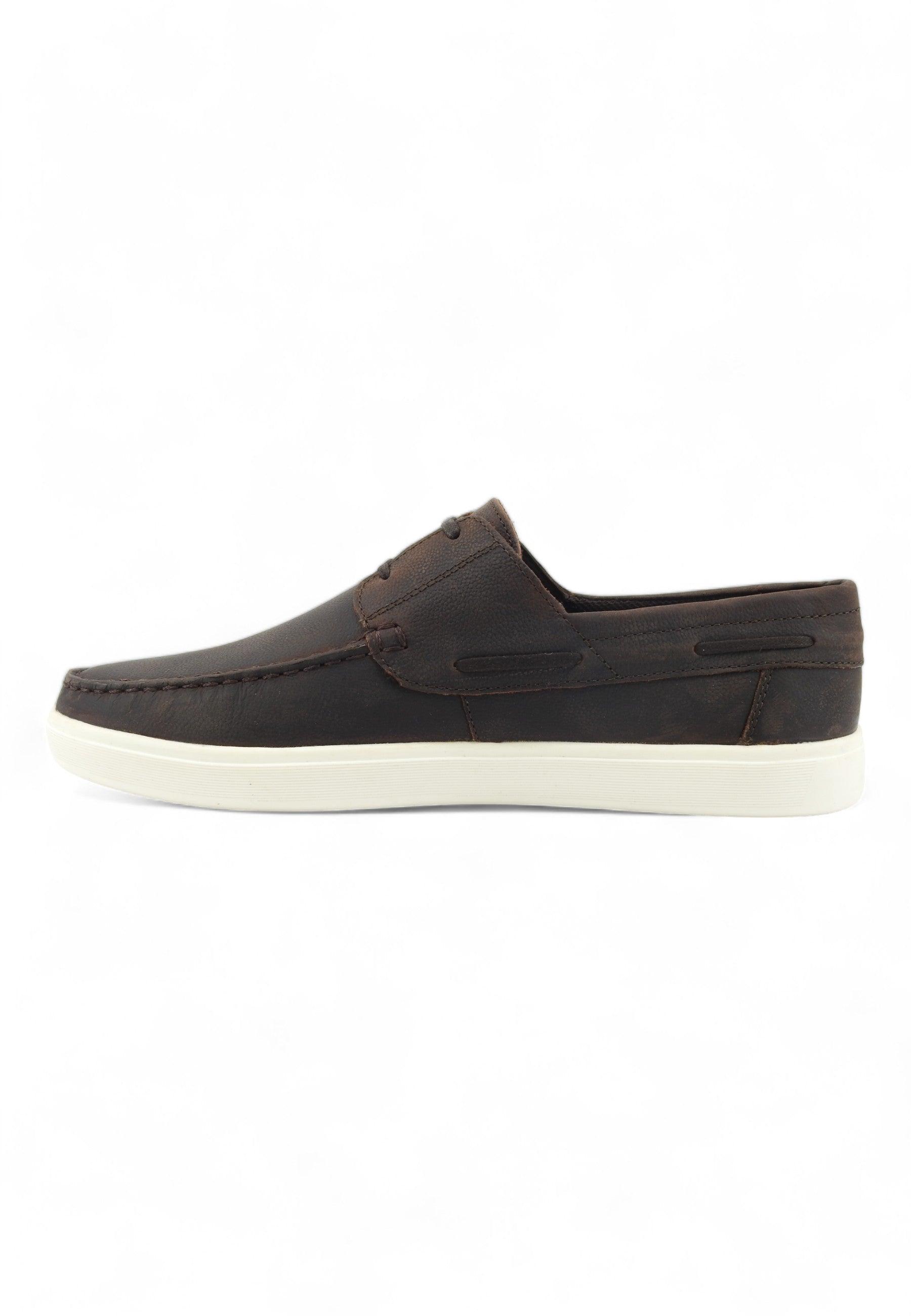 GEOX Avola Mocassino Vela Uomo Brown U45GSB00046C6002 - Sandrini Calzature e Abbigliamento