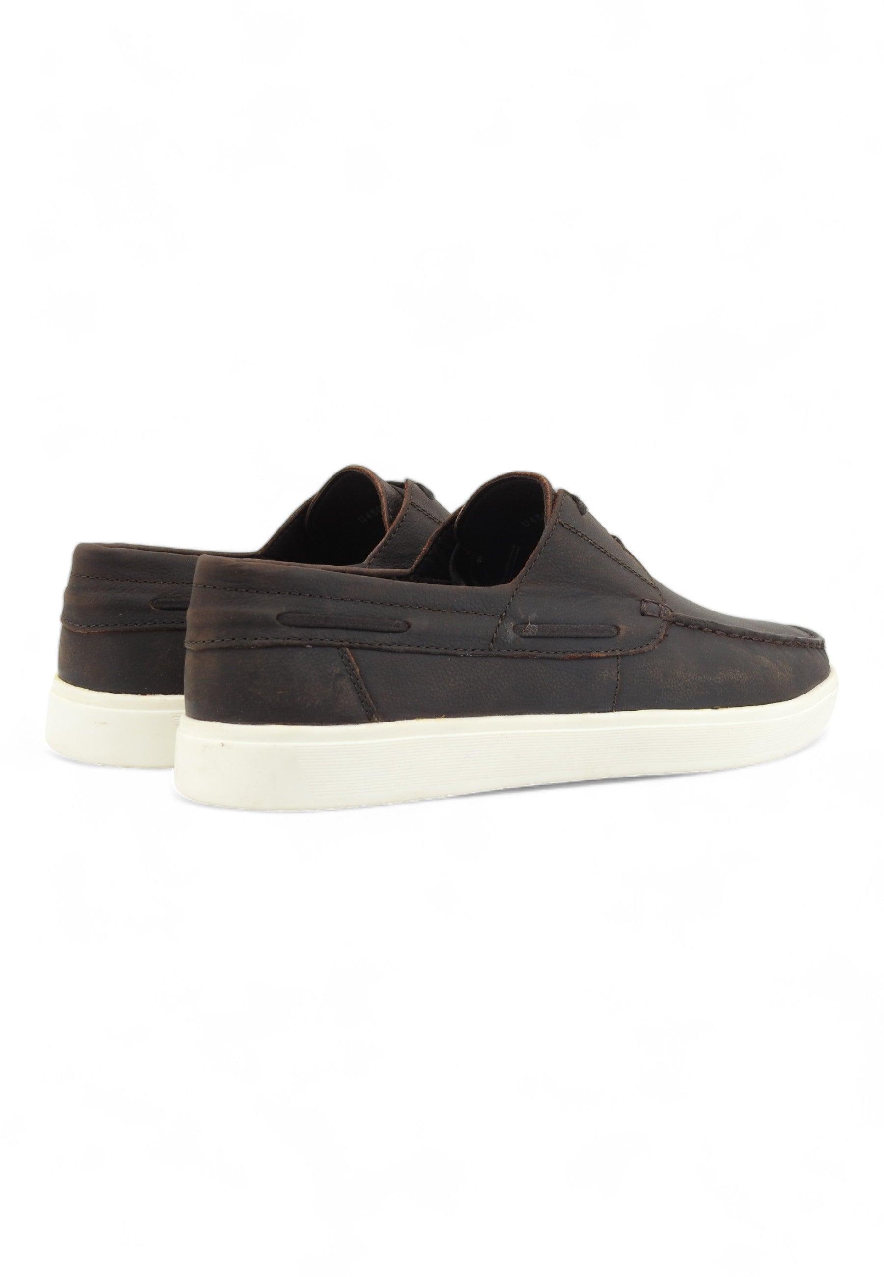 GEOX Avola Mocassino Vela Uomo Brown U45GSB00046C6002 - Sandrini Calzature e Abbigliamento