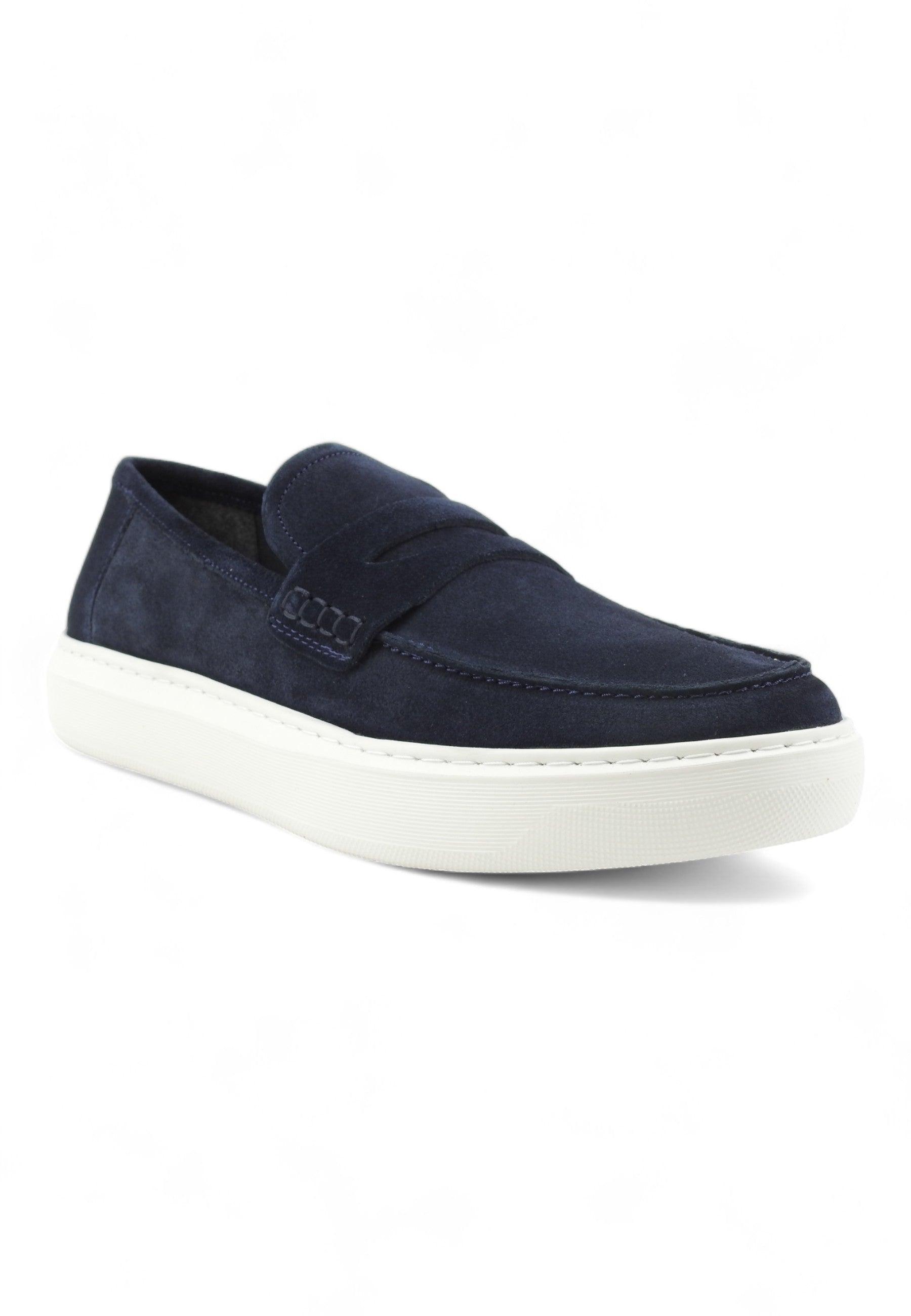 GEOX Deiven Mocassino Uomo Navy U455WC00022C4002 - Sandrini Calzature e Abbigliamento