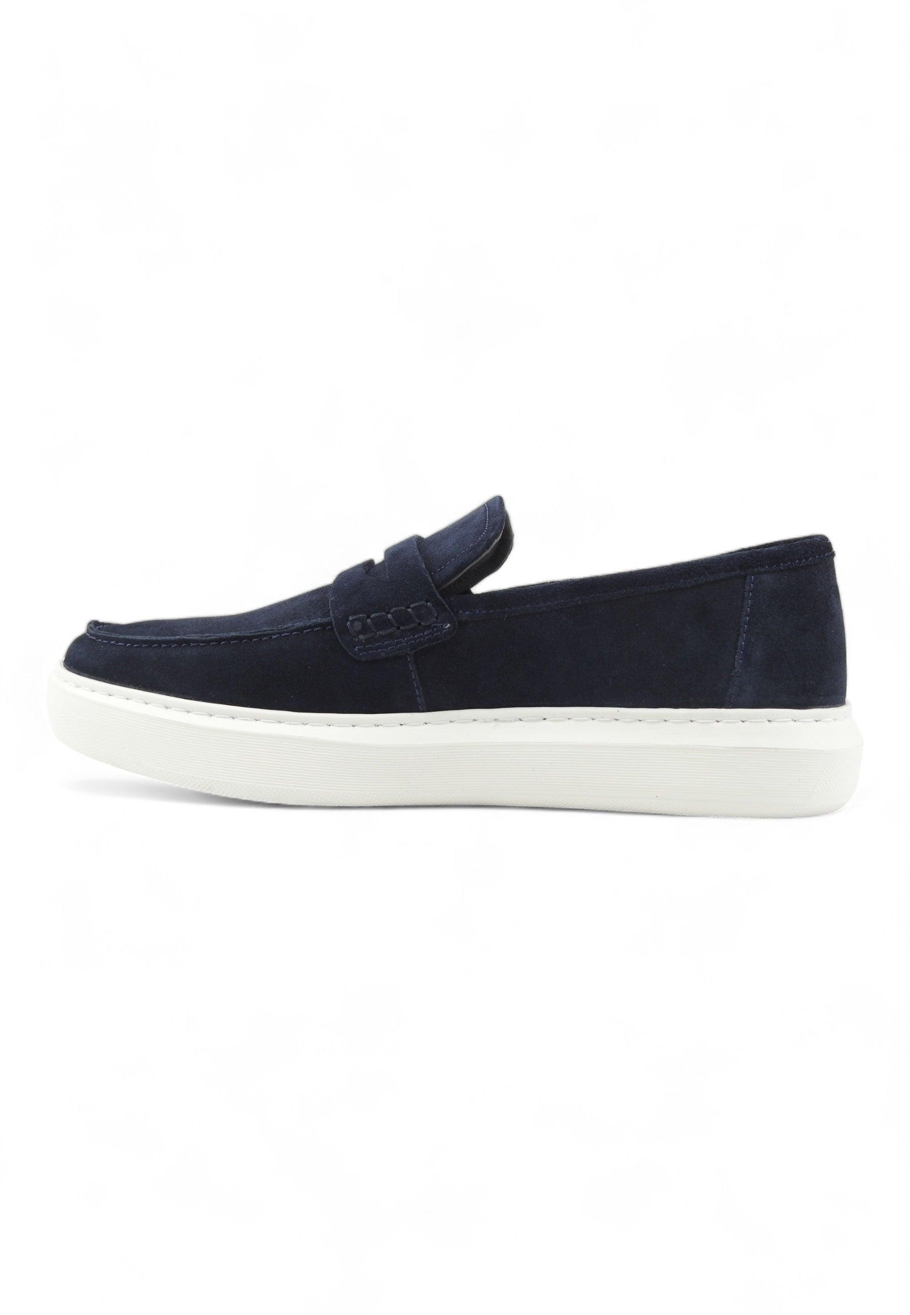 GEOX Deiven Mocassino Uomo Navy U455WC00022C4002 - Sandrini Calzature e Abbigliamento