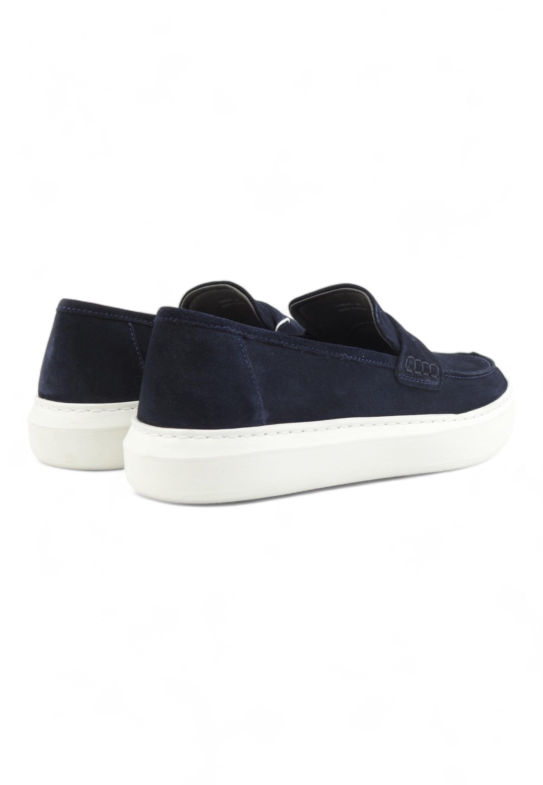 GEOX Deiven Mocassino Uomo Navy U455WC00022C4002 - Sandrini Calzature e Abbigliamento