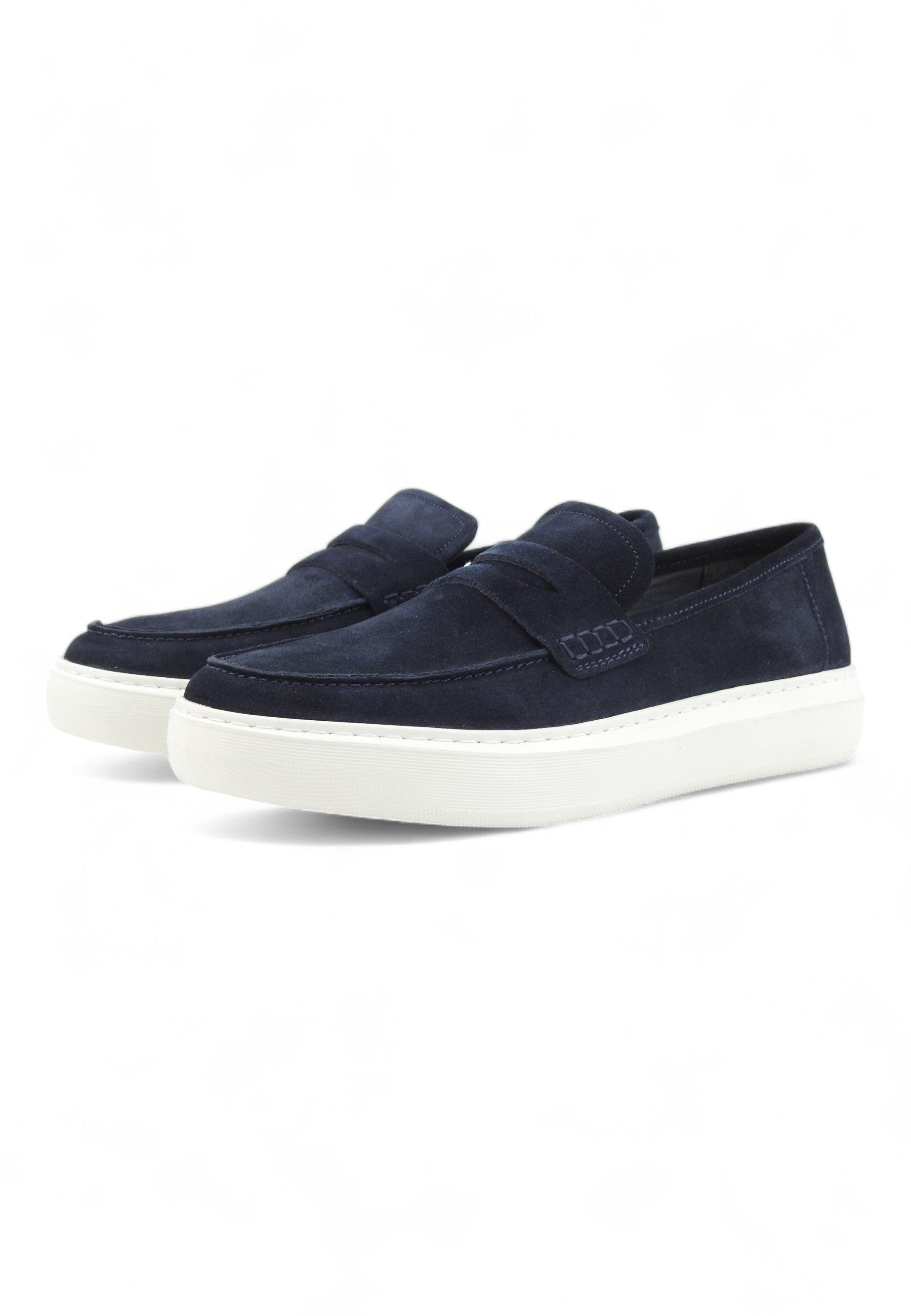 GEOX Deiven Mocassino Uomo Navy U455WC00022C4002 - Sandrini Calzature e Abbigliamento