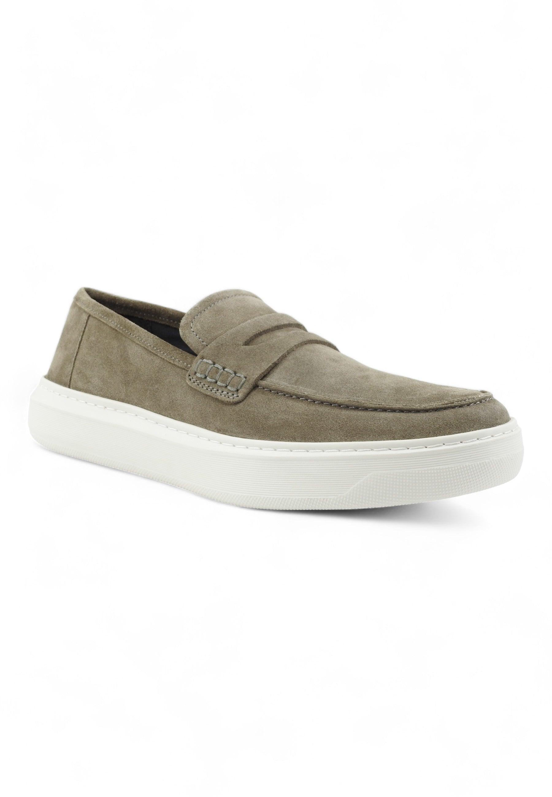 GEOX Deiven Mocassino Uomo Sage Verde U455WC00022C3016 - Sandrini Calzature e Abbigliamento