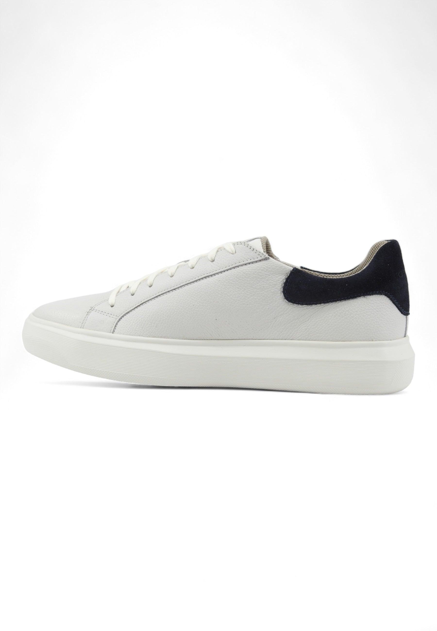 GEOX Deiven Sneaker Uomo White Navy U455WD00047C0899 - Sandrini Calzature e Abbigliamento