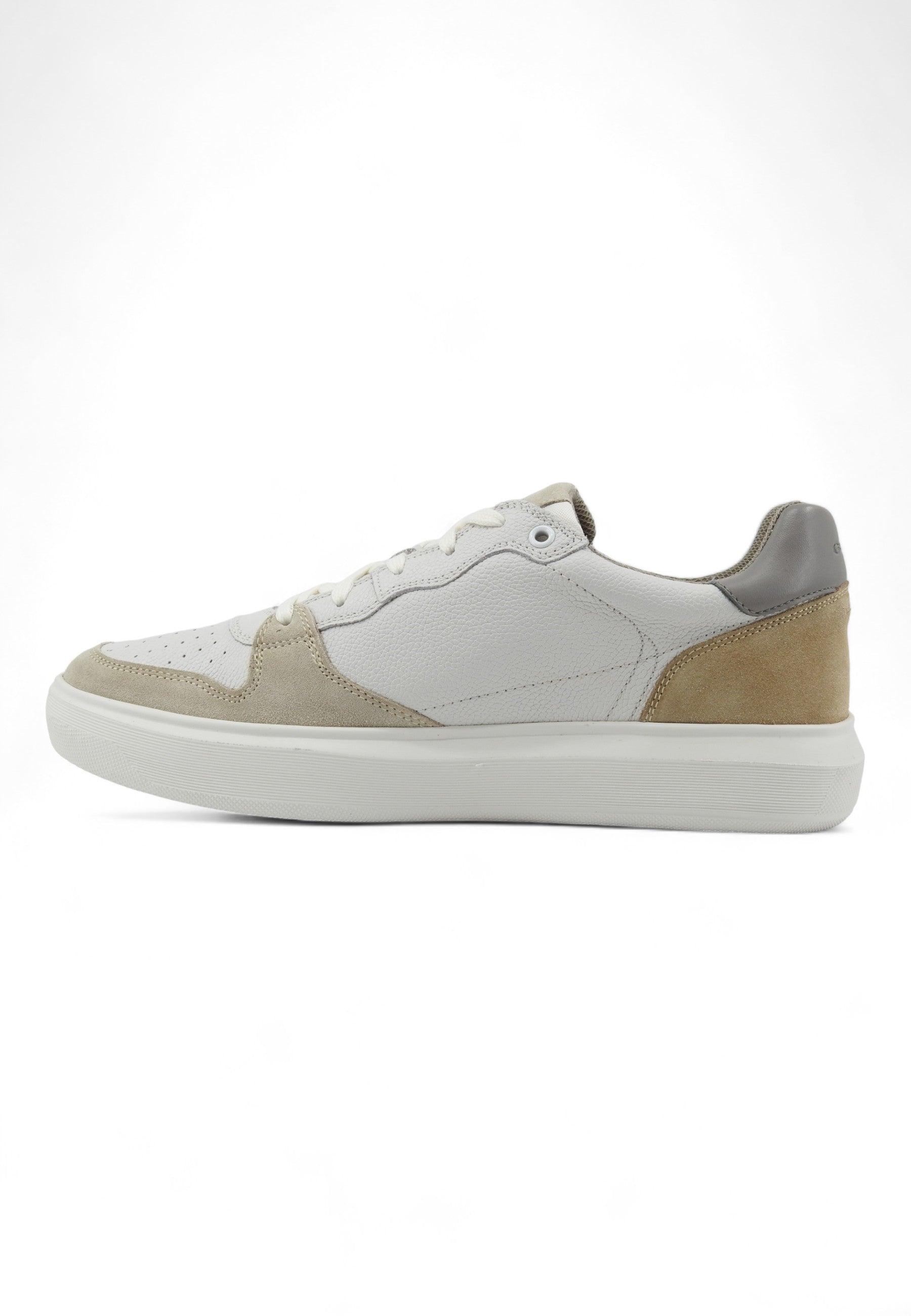 GEOX DEIVEN Sneaker Uomo White Sand U455WB04722C0118 - Sandrini Calzature e Abbigliamento