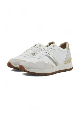 GEOX Desya Sneaker Donna Off White D3500A08522C1352 - Sandrini Calzature e Abbigliamento