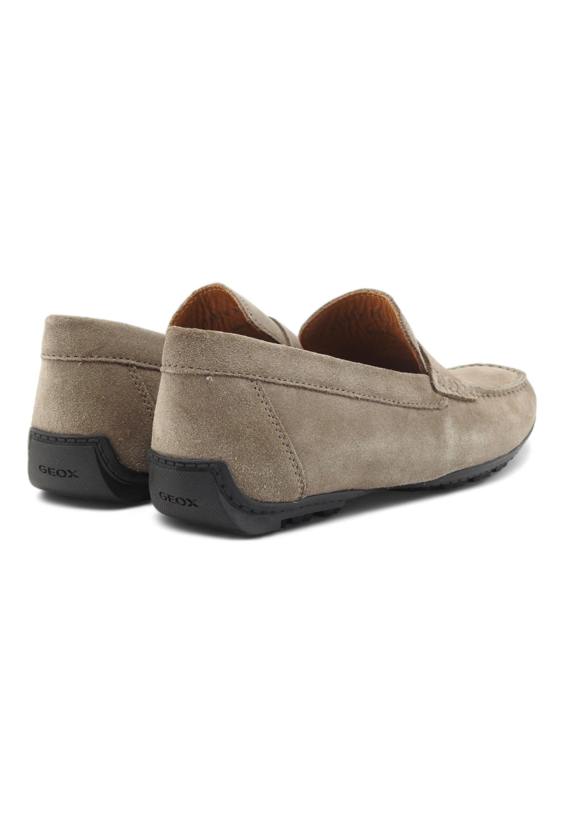GEOX Kosmopolis Mocassino Uomo Taupe U35CFB00020C6029 - Sandrini Calzature e Abbigliamento