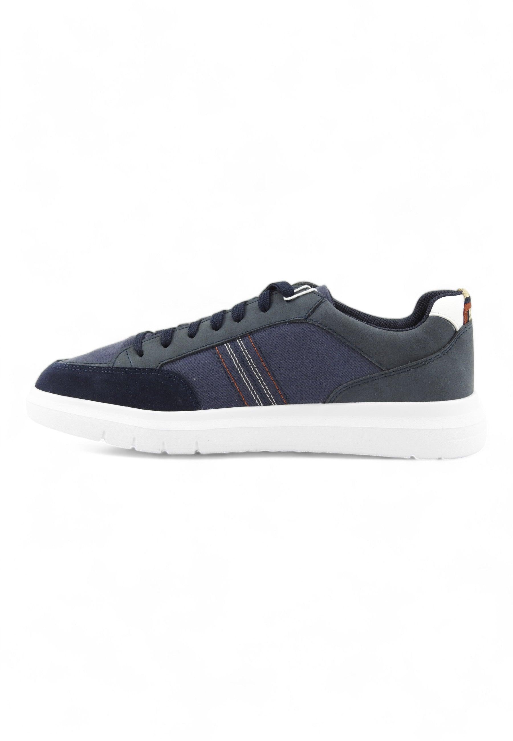 GEOX Meridiano Sneaker Uomo Navy U45B3B0EKNBC4002 - Sandrini Calzature e Abbigliamento