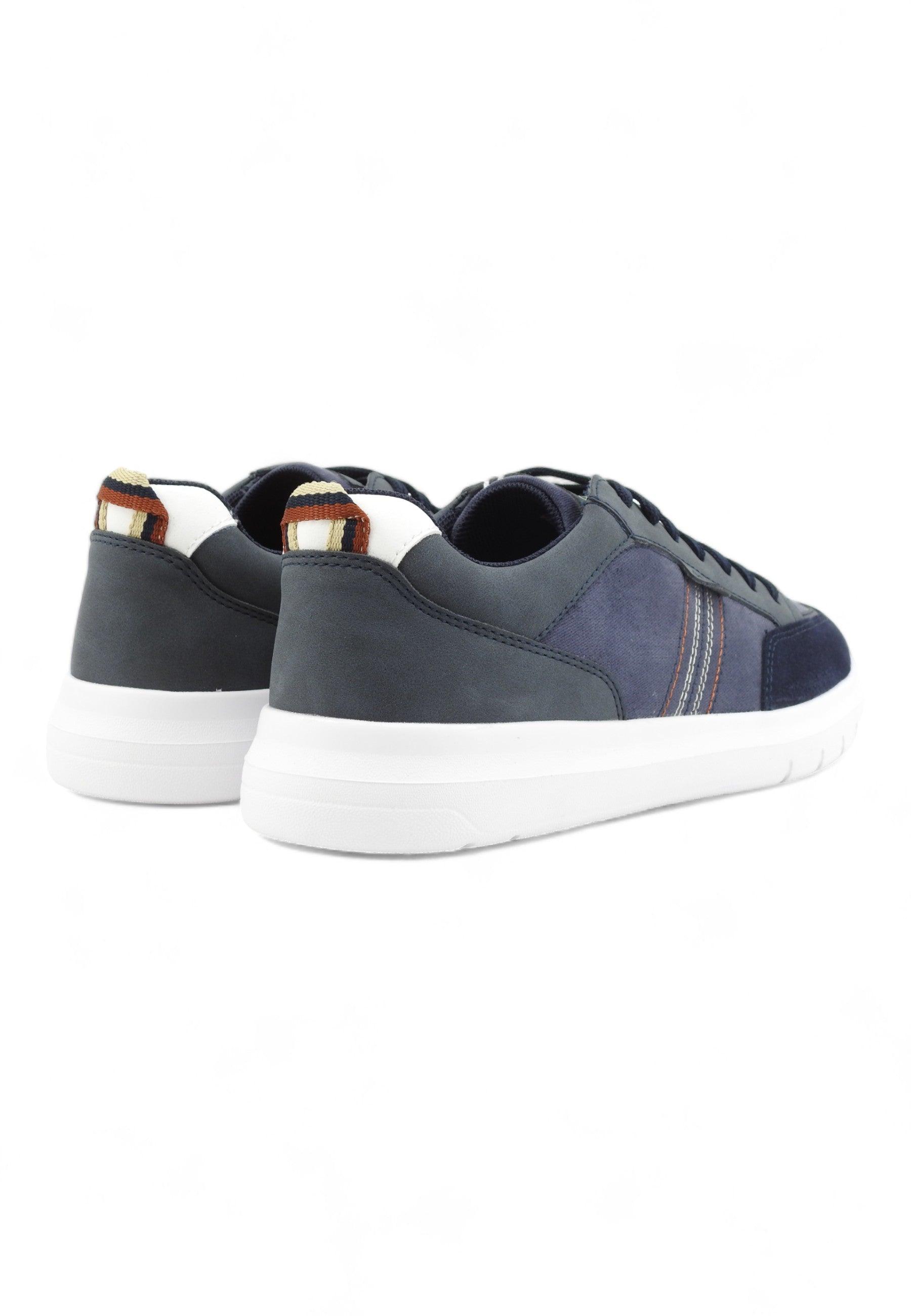 GEOX Meridiano Sneaker Uomo Navy U45B3B0EKNBC4002 - Sandrini Calzature e Abbigliamento