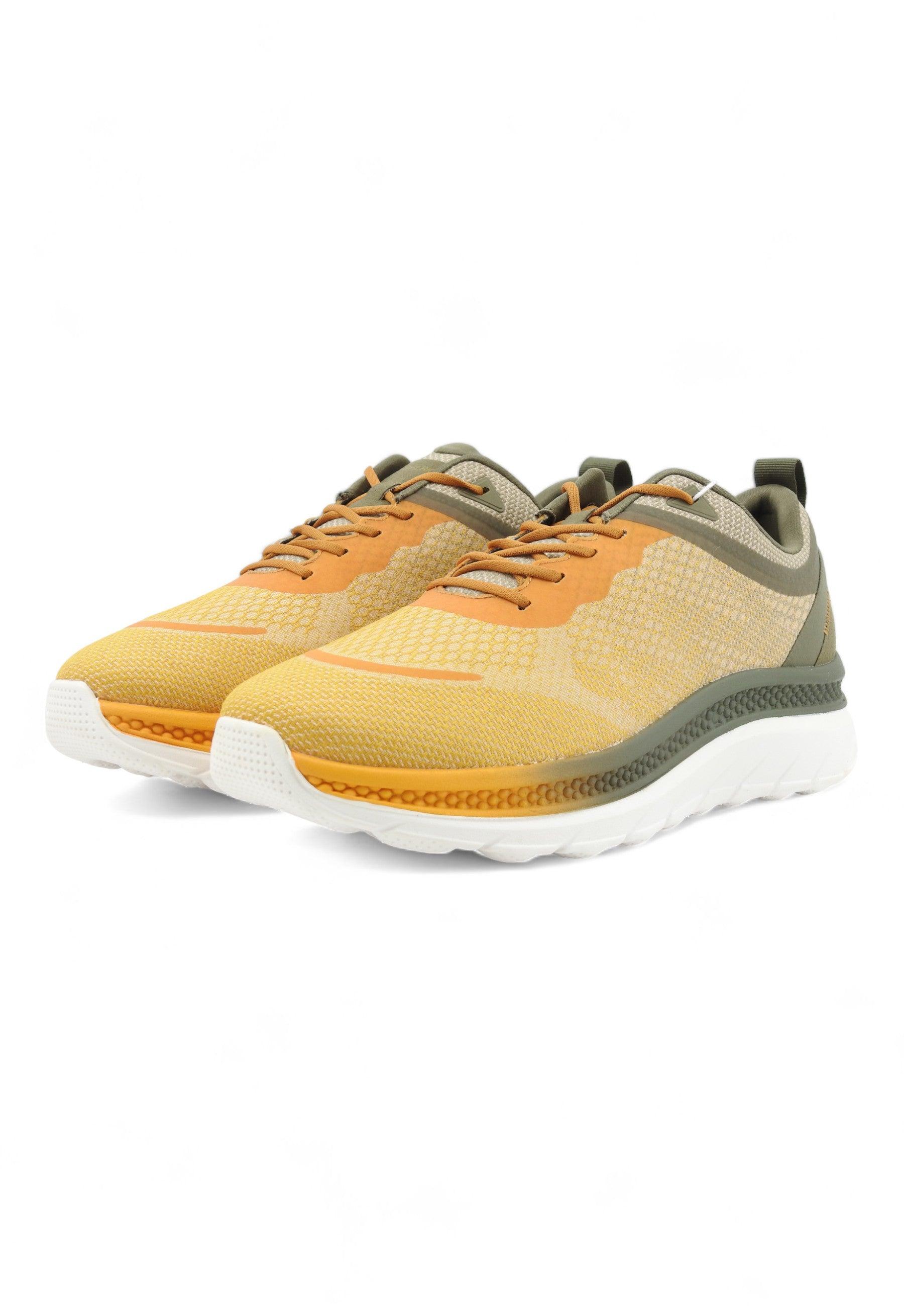GEOX Spherica Actif Sneaker Uomo Yellow Sage U45GQC000ZGC2VF3 - Sandrini Calzature e Abbigliamento