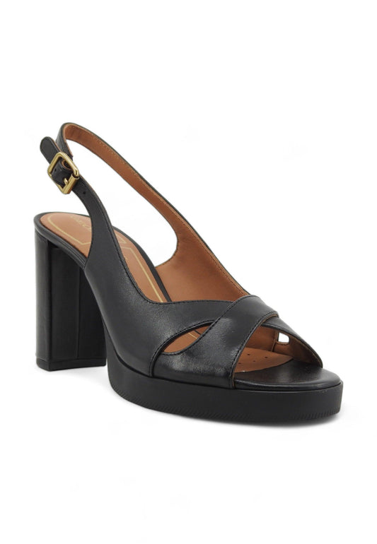 GEOX Walk Pleasure Sandalo Donna Black D45B6C00043C9999 - Sandrini Calzature e Abbigliamento