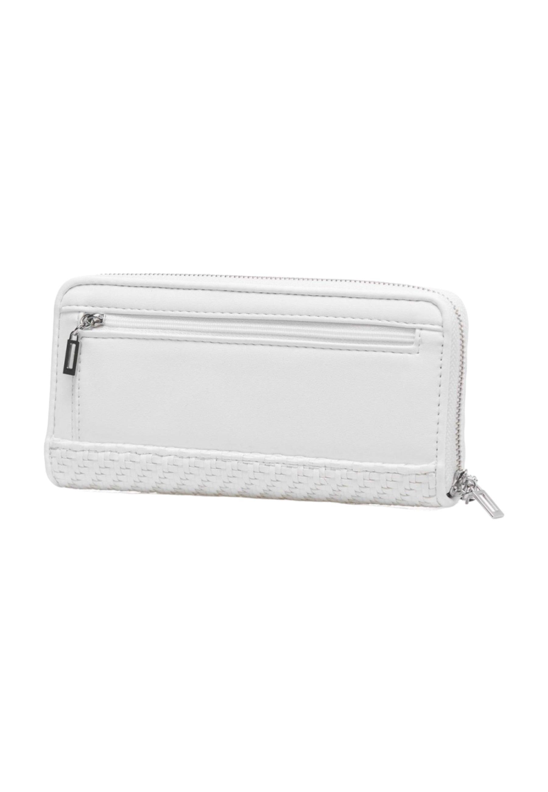 GUESS Etel SLG Portafoglio Donna White WG921946 - Sandrini Calzature e Abbigliamento