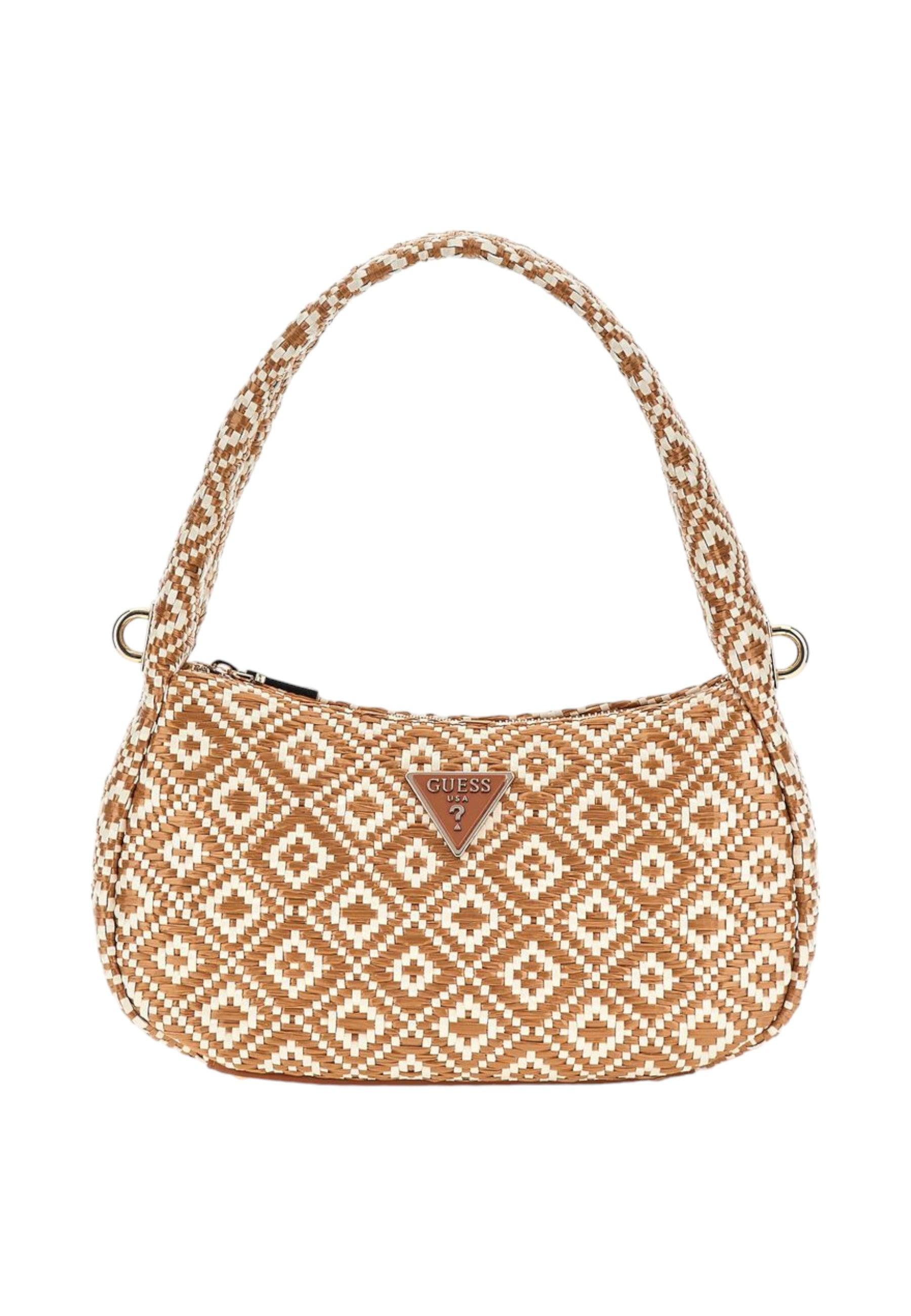 GUESS Rainee Borsa Hobo Donna Cognac WR922802 - Sandrini Calzature e Abbigliamento