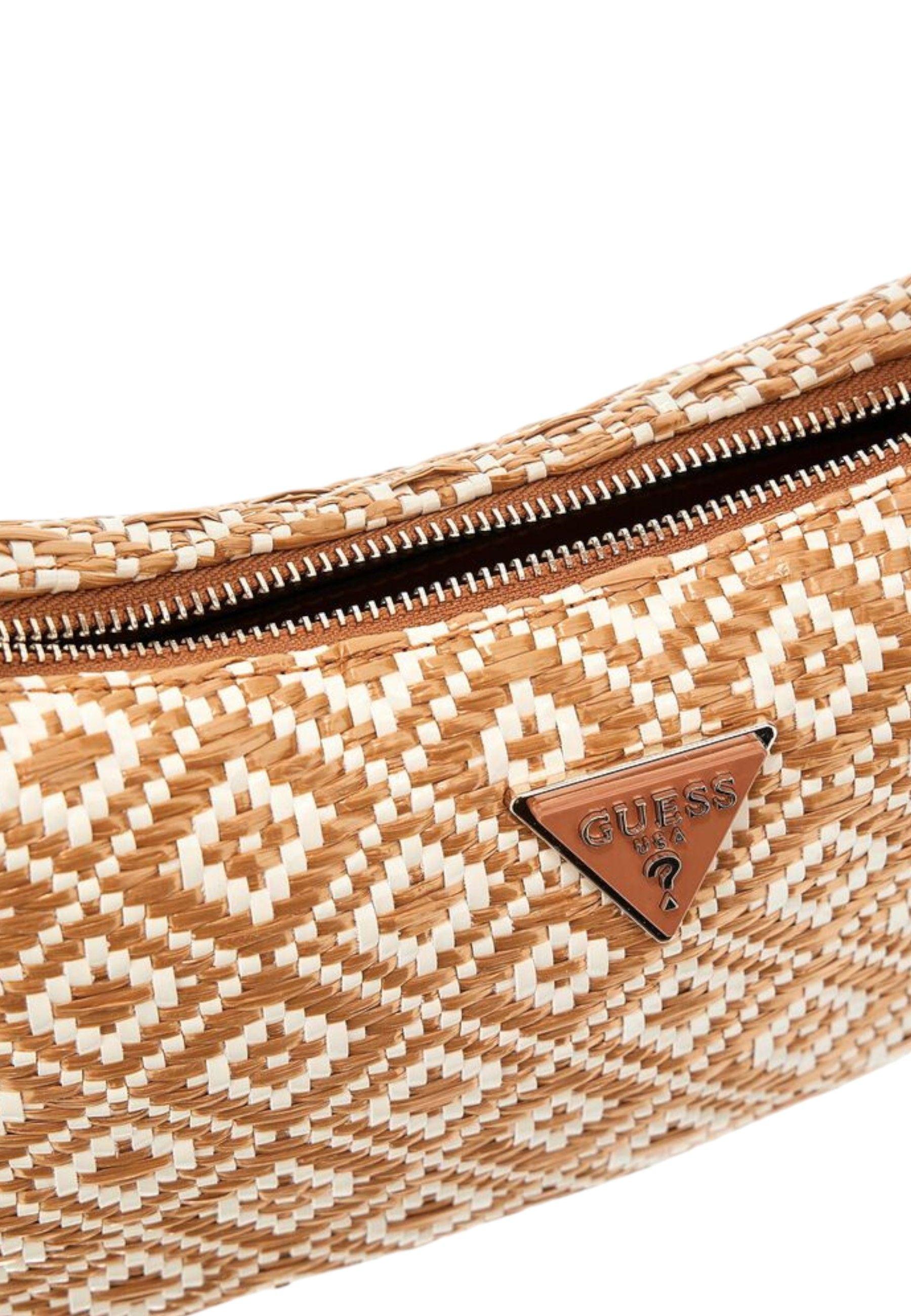 GUESS Rainee Borsa Hobo Donna Cognac WR922802 - Sandrini Calzature e Abbigliamento