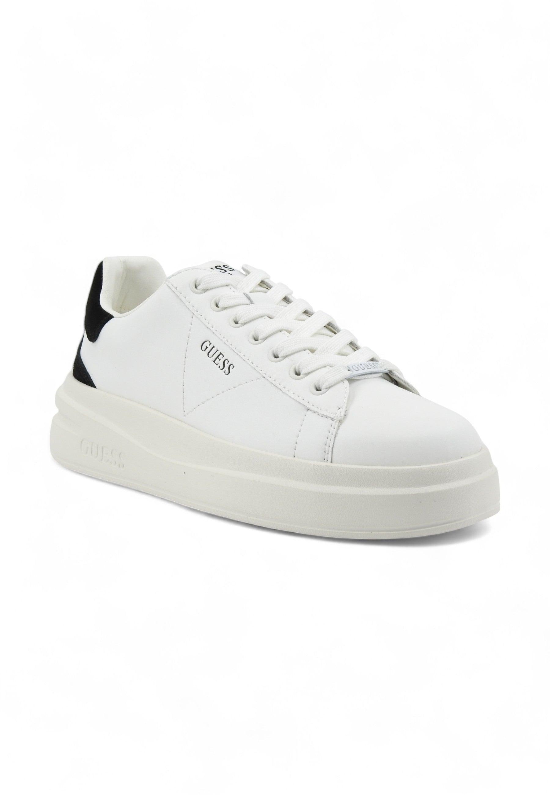 GUESS Sneaker Donna White Black FLJELBLEA12 - Sandrini Calzature e Abbigliamento