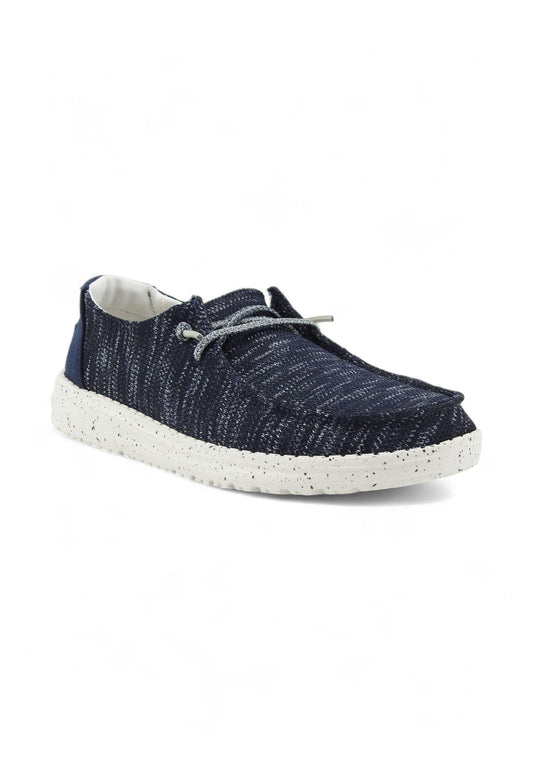HEY DUDE Wendy Sox Sneaker Vela Donna Navy 40078-410 - Sandrini Calzature e Abbigliamento