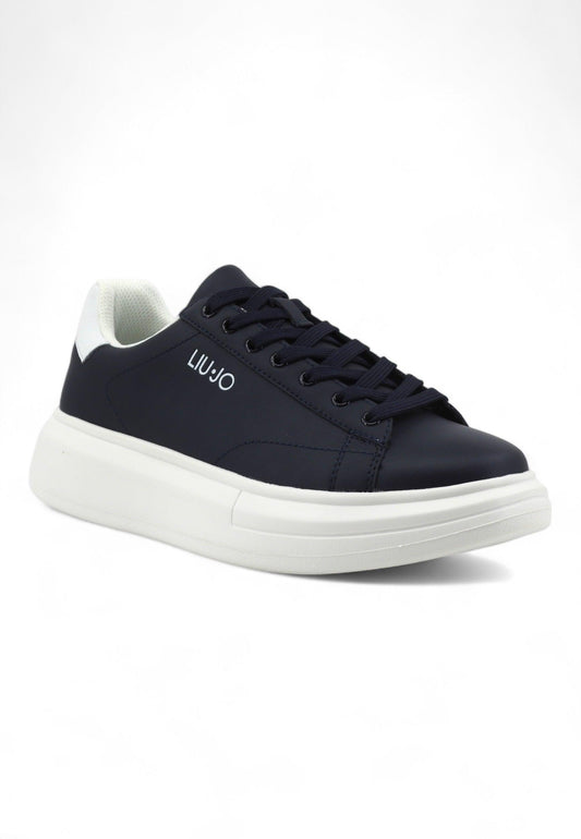 LIU JO Big 01 Sneaker Uomo Blu Navy White 7B4027-PX474 - Sandrini Calzature e Abbigliamento