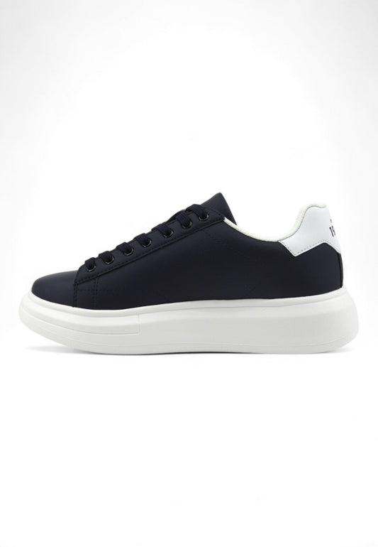 LIU JO Big 01 Sneaker Uomo Blu Navy White 7B4027-PX474 - Sandrini Calzature e Abbigliamento