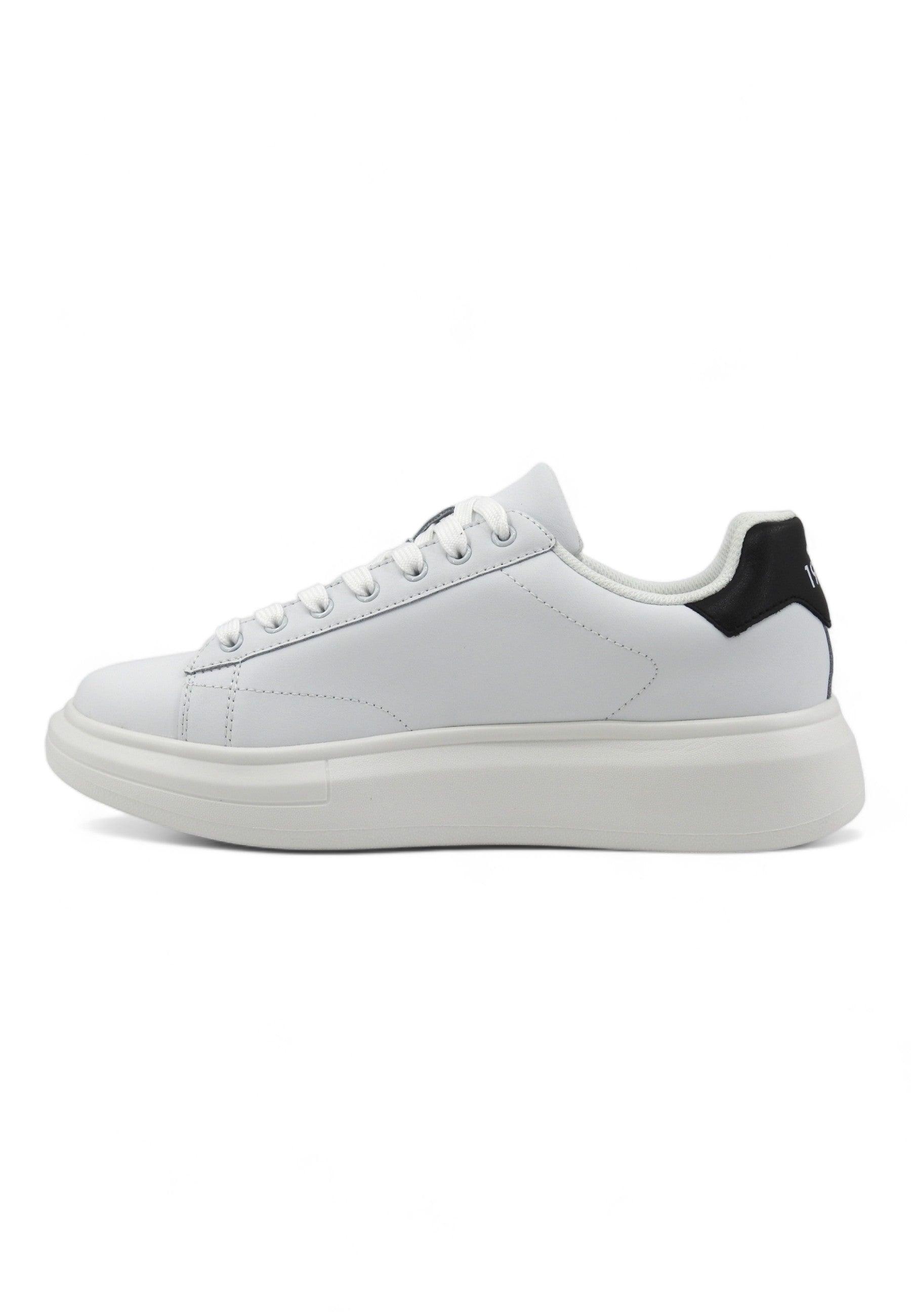 LIU JO Big 01 Sneaker Uomo White Black 7B4027-PX474 - Sandrini Calzature e Abbigliamento