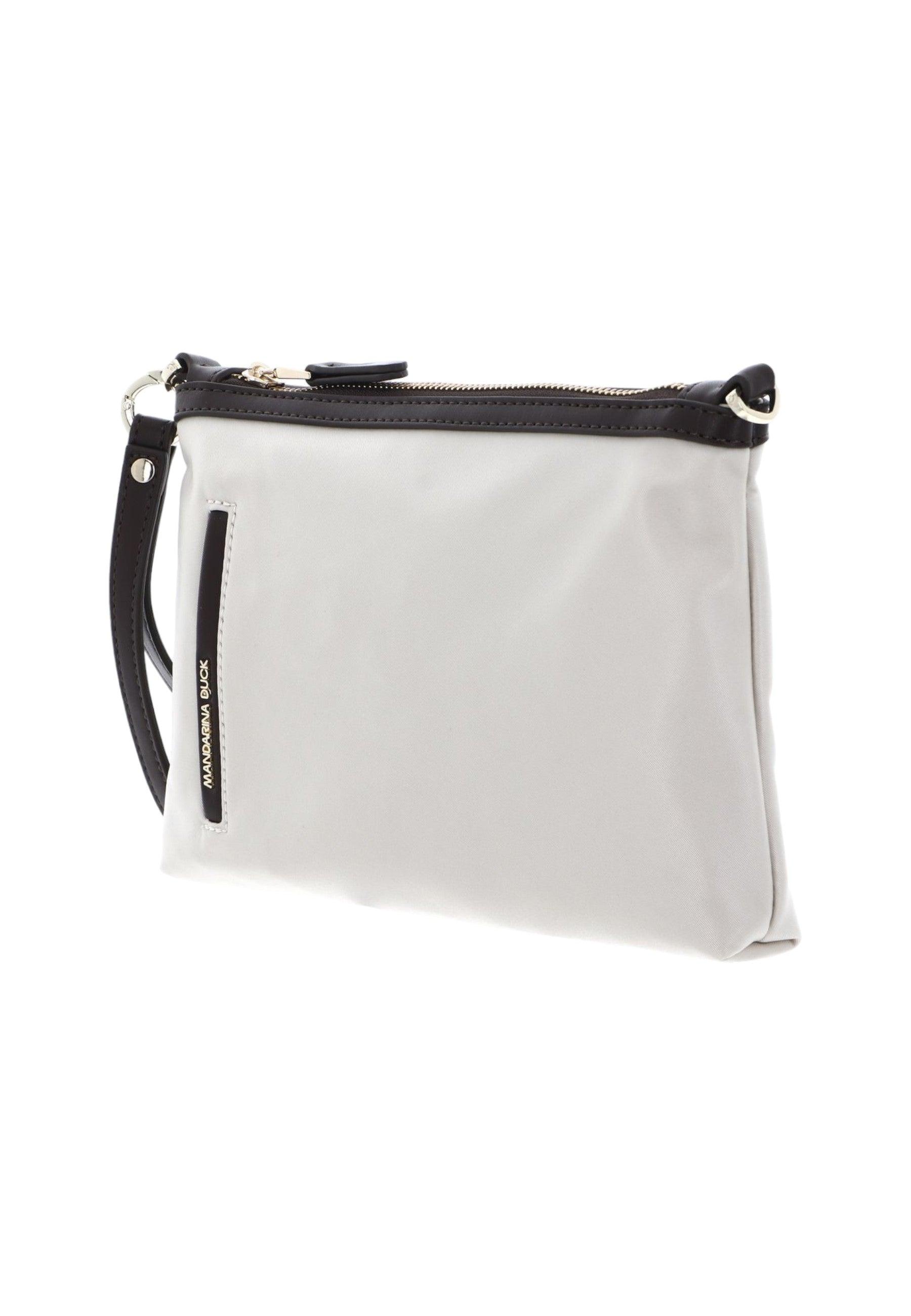 MANDARINA DUCK Pochette Donna White Cap Gray P10VCM0409E - Sandrini Calzature e Abbigliamento