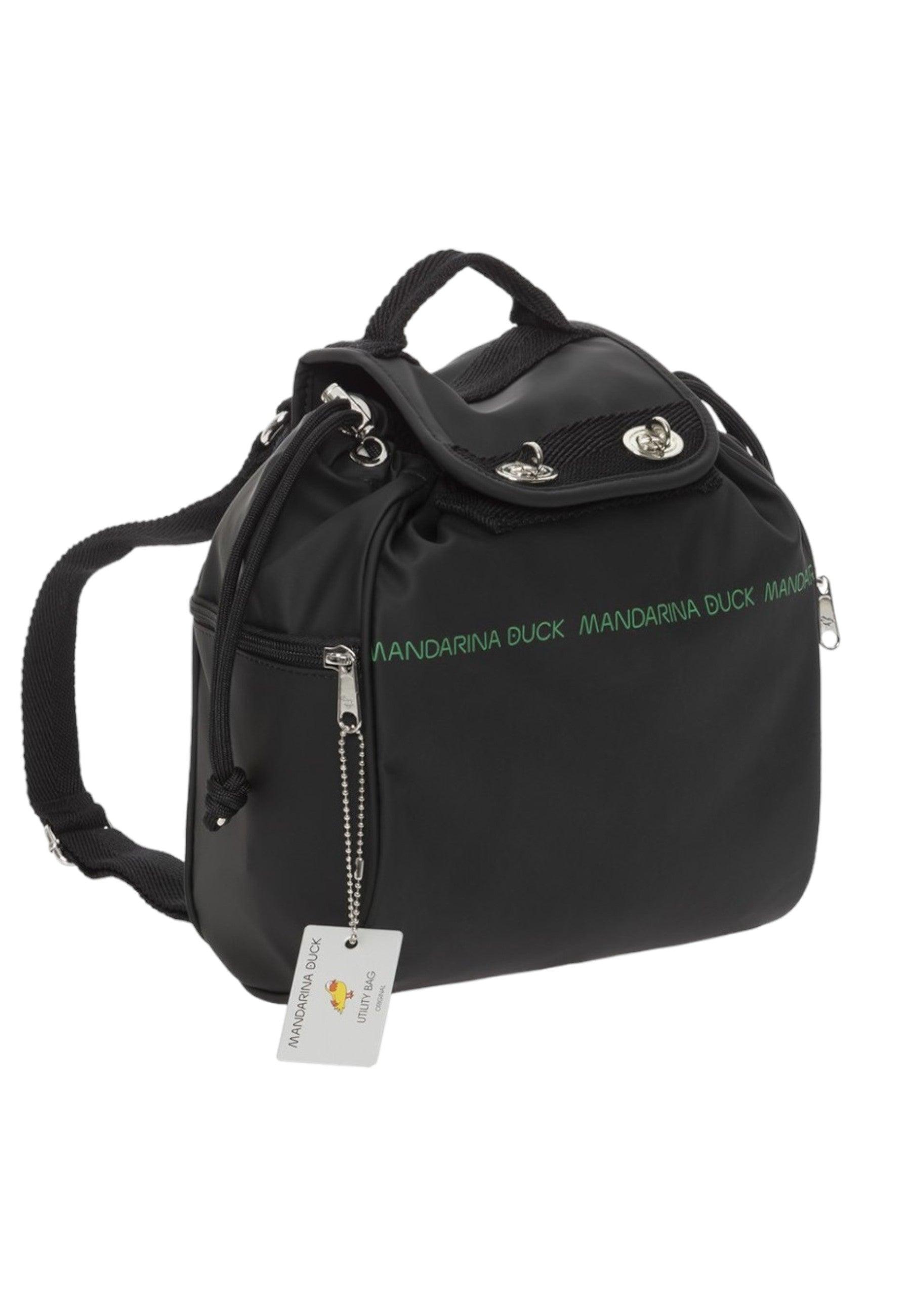 MANDARINA DUCK Zaino Donna Black P10UQT06651 - Sandrini Calzature e Abbigliamento