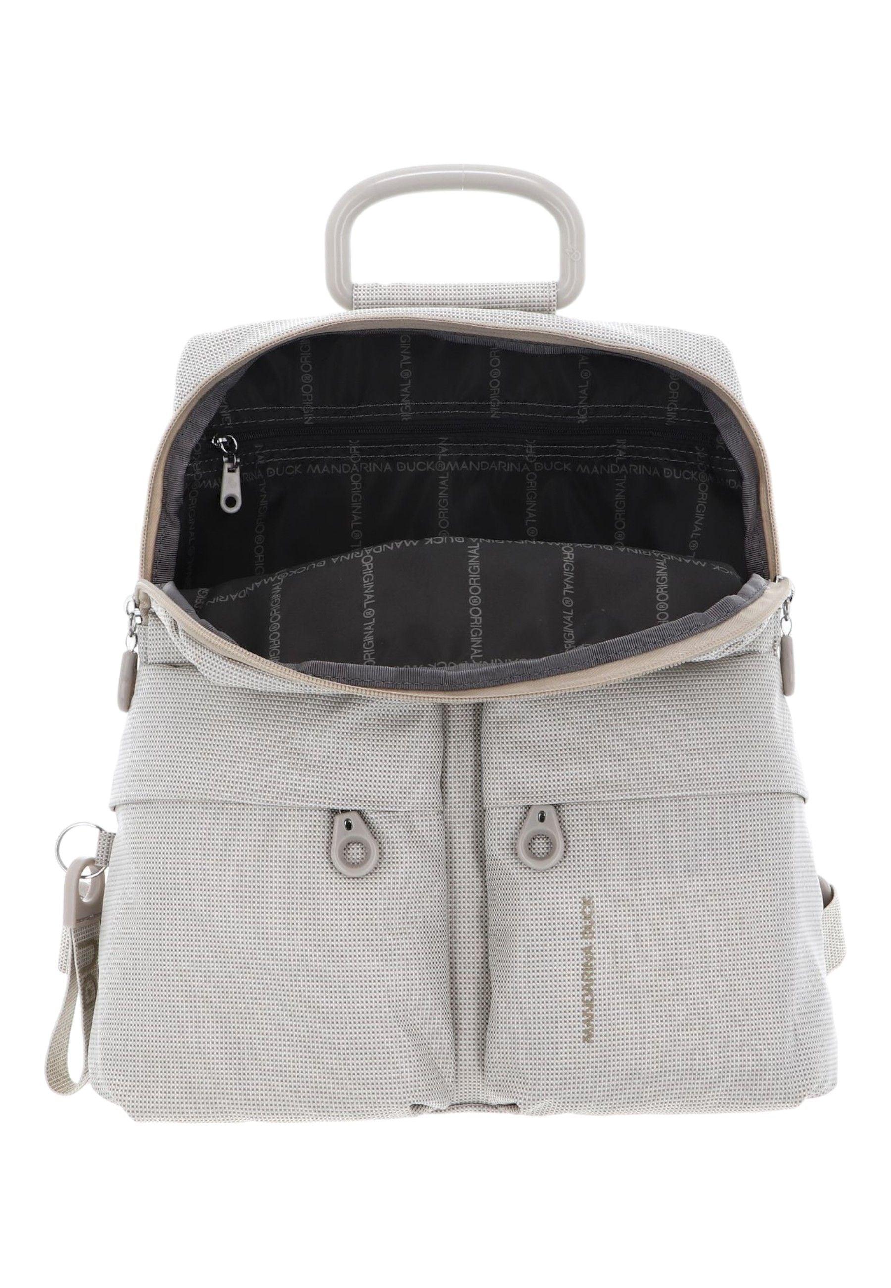 MANDARINA DUCK Zaino Donna White Cap Gray P10QMTZ409E - Sandrini Calzature e Abbigliamento