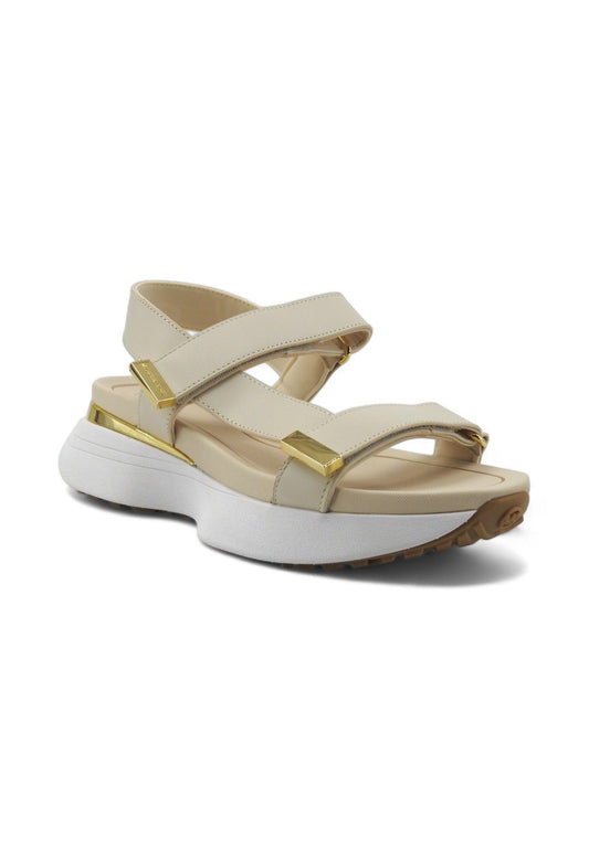 MICHAEL KORS Ari Sandalo Donna Cream Beige 43S4ARFA1L - Sandrini Calzature e Abbigliamento