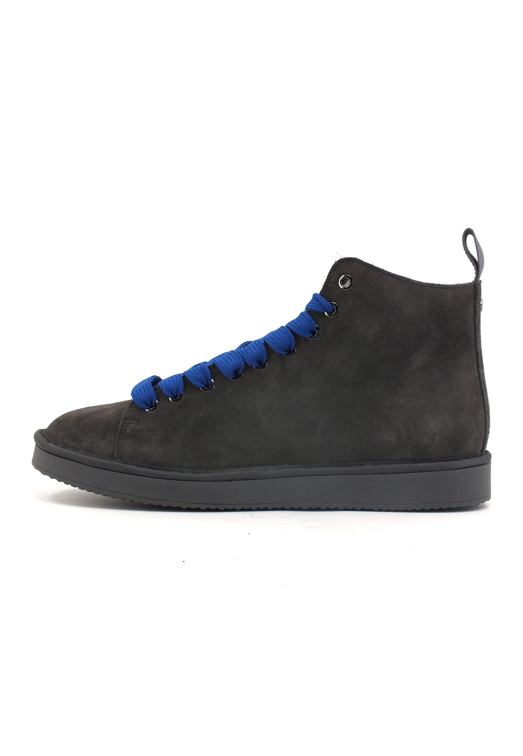 PAN CHIC Stivaletto Uomo Anthracite Electric Blue P01M007-00342001 - Sandrini Calzature e Abbigliamento