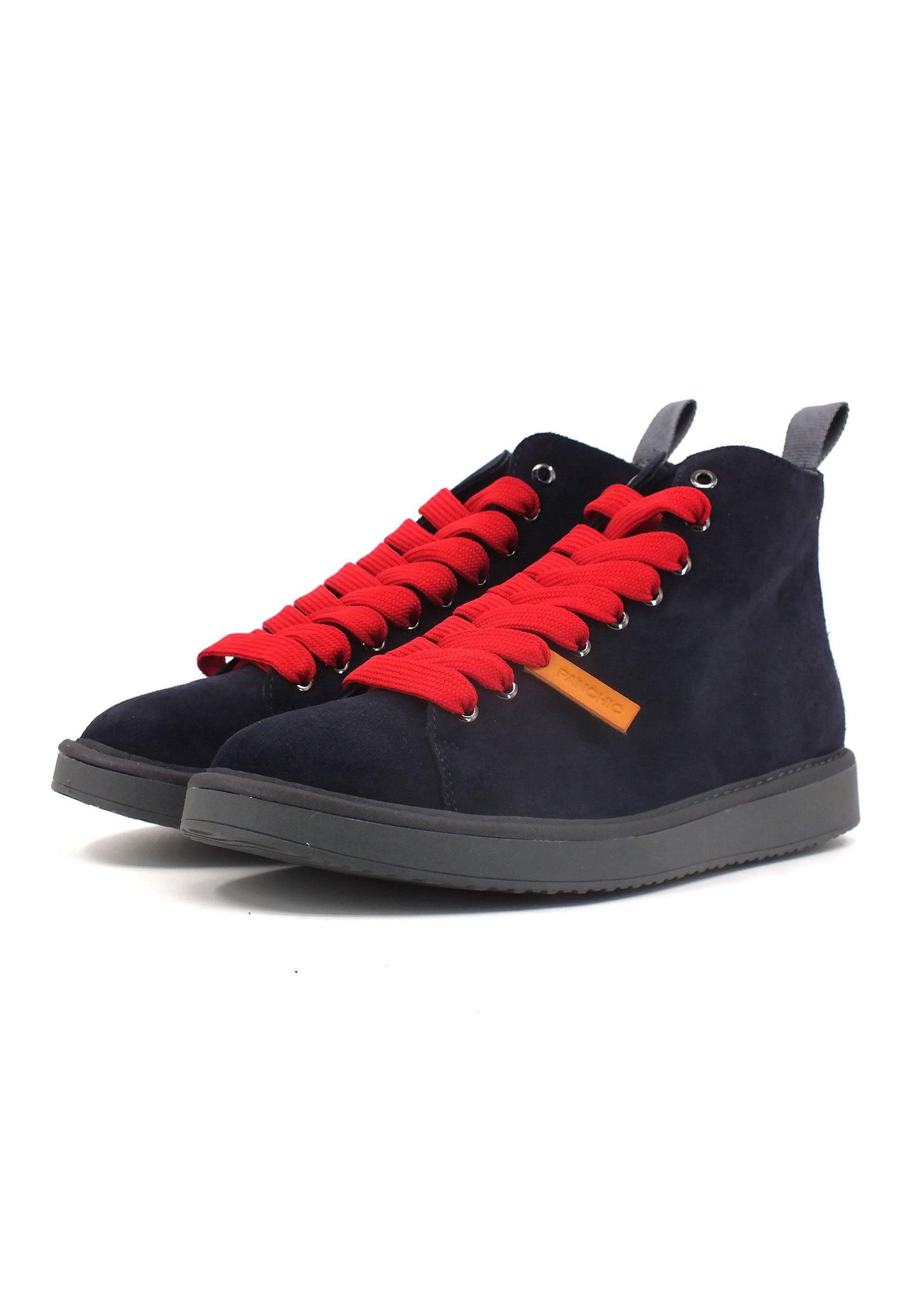 PAN CHIC Stivaletto Uomo Space Blue Red P01M007-00342094 - Sandrini Calzature e Abbigliamento