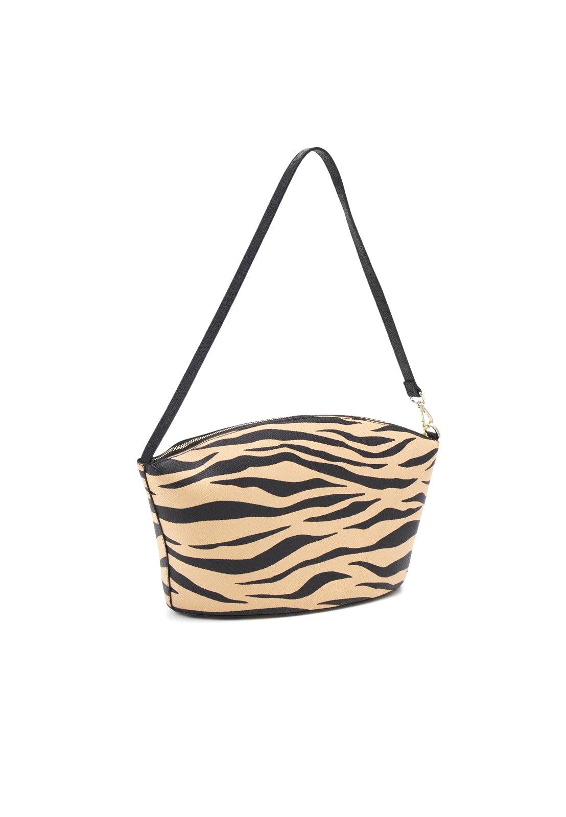 PATRIZIA PEPE Borsa Donna Fantasia Black Beige 8B0171-L099 - Sandrini Calzature e Abbigliamento
