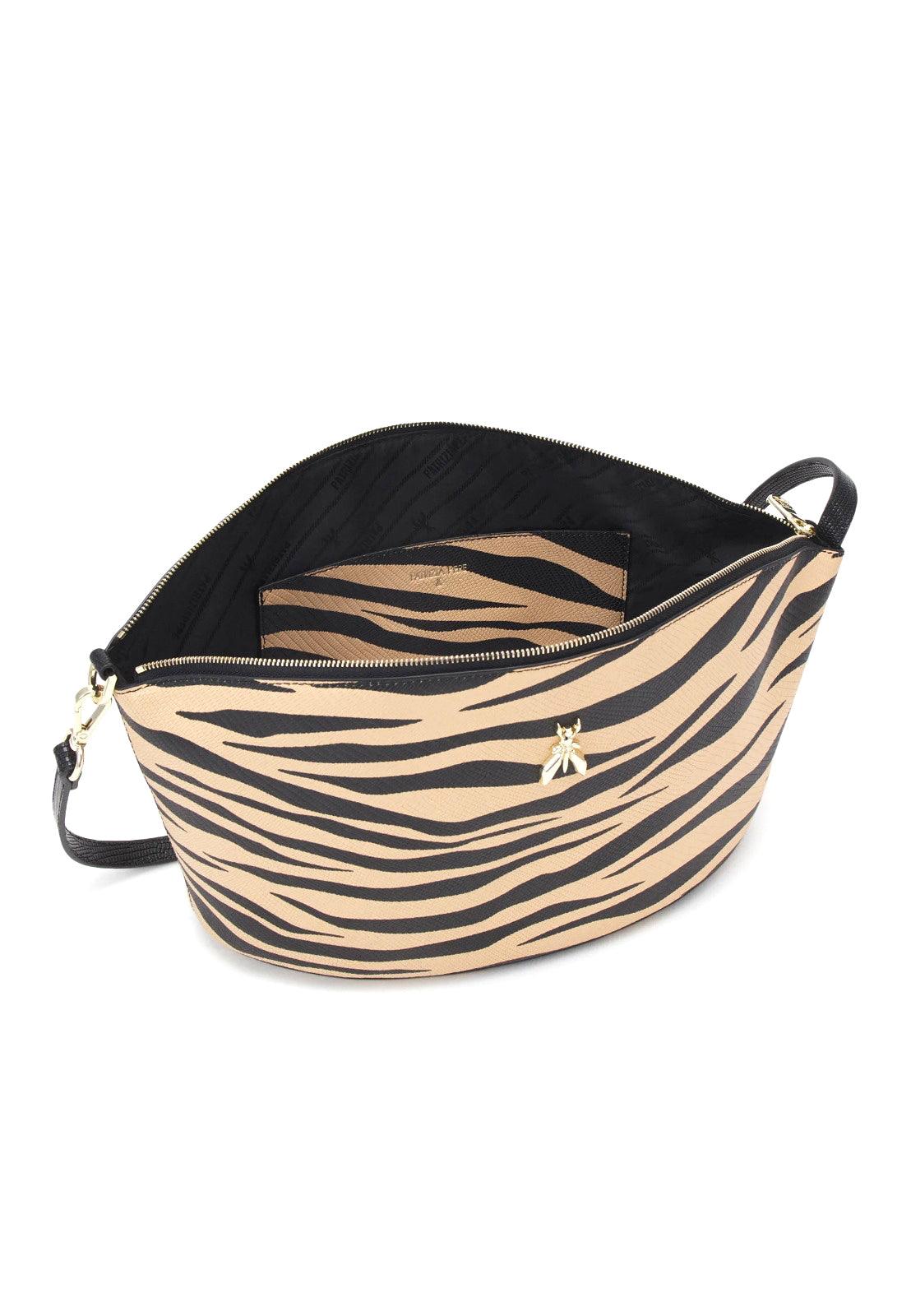 PATRIZIA PEPE Borsa Donna Fantasia Black Beige 8B0171-L099 - Sandrini Calzature e Abbigliamento