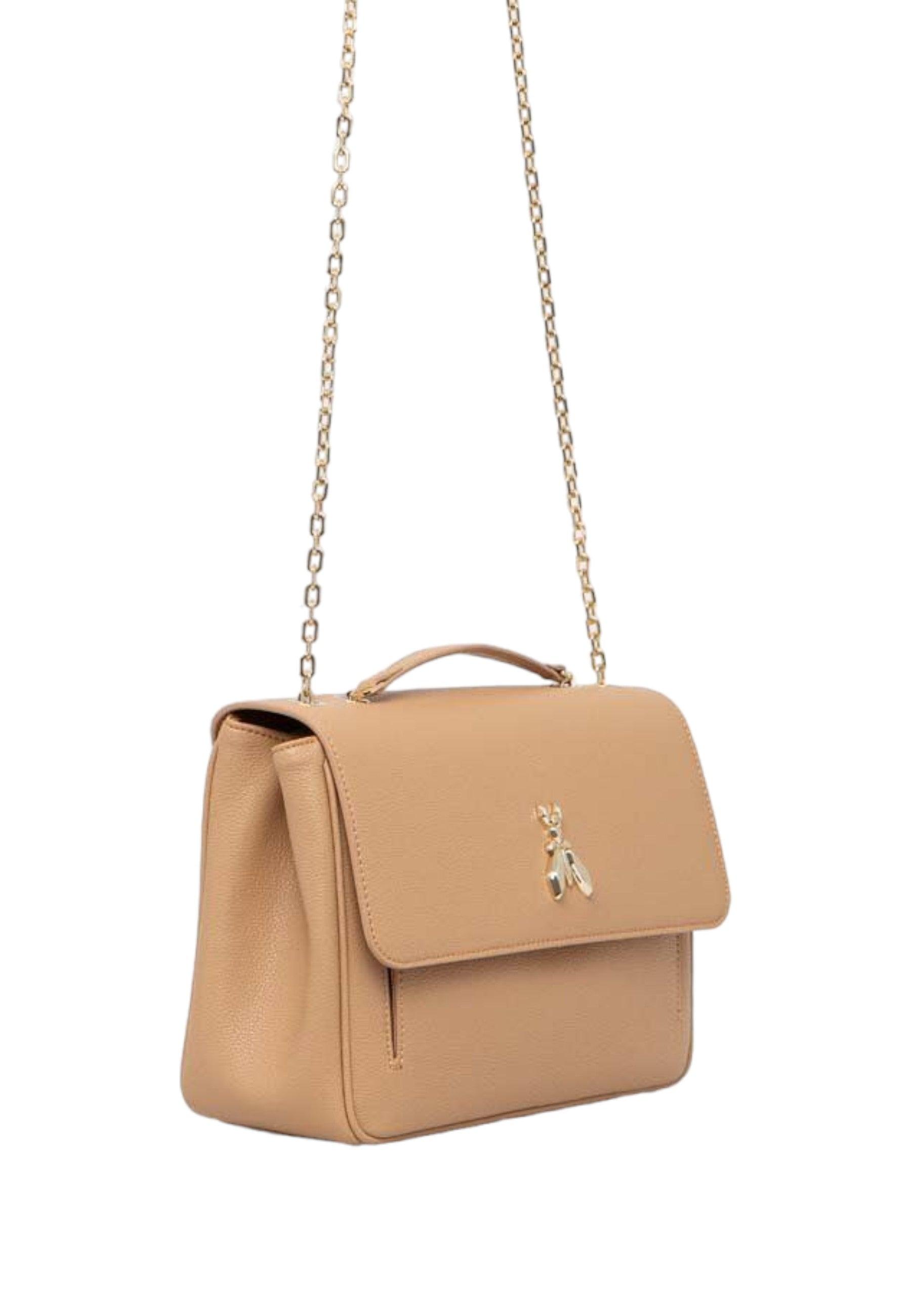 PATRIZIA PEPE Borsa Tracolla Donna Pompei Beige 8B100-L001 - Sandrini Calzature e Abbigliamento
