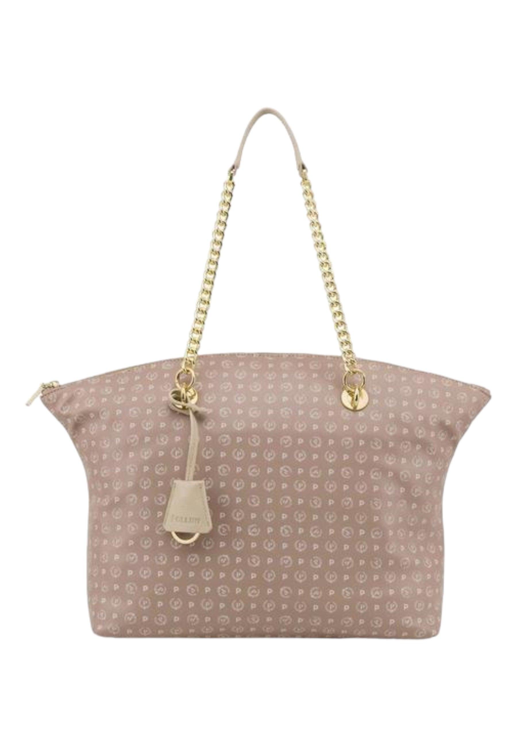 POLLINI Borsa Tote Donna Marrone Nude TE8408PP02Q2660A - Sandrini Calzature e Abbigliamento