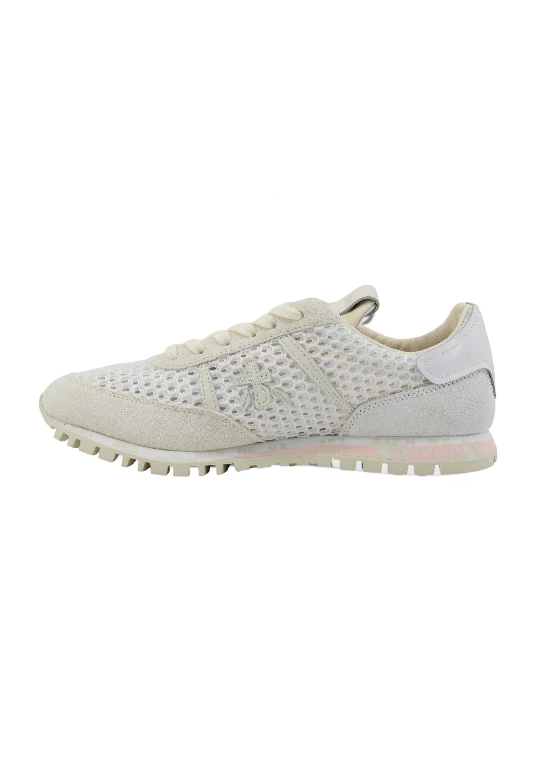 PREMIATA Sneaker Donna Cream Bianco SEAND-6754 - Sandrini Calzature e Abbigliamento