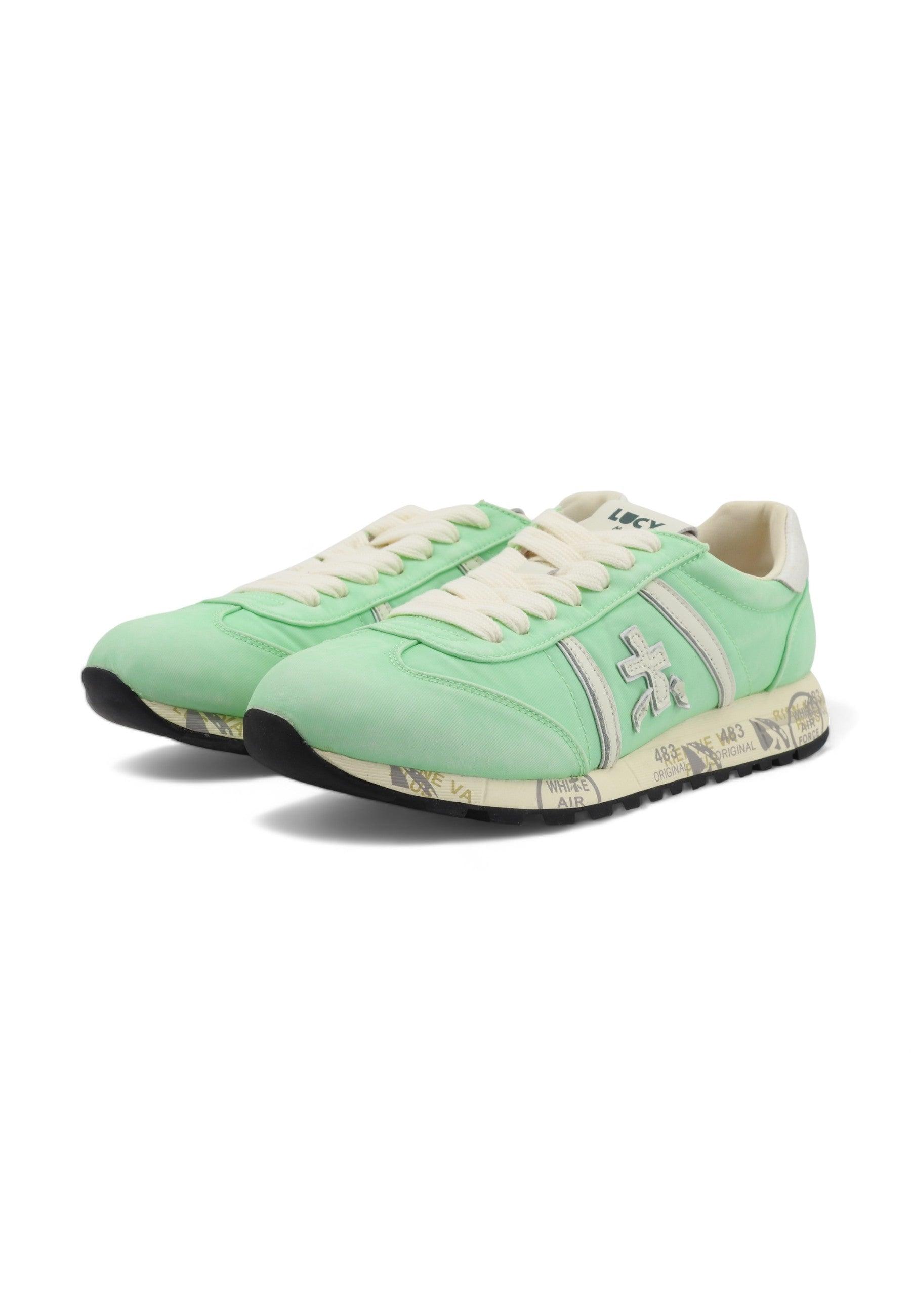 PREMIATA Sneaker Donna Verde Fluo LUCYD-6757 - Sandrini Calzature e Abbigliamento