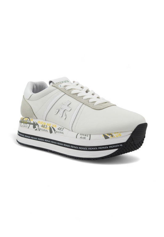 PREMIATA Sneaker Donna White BETH-5603 - Sandrini Calzature e Abbigliamento