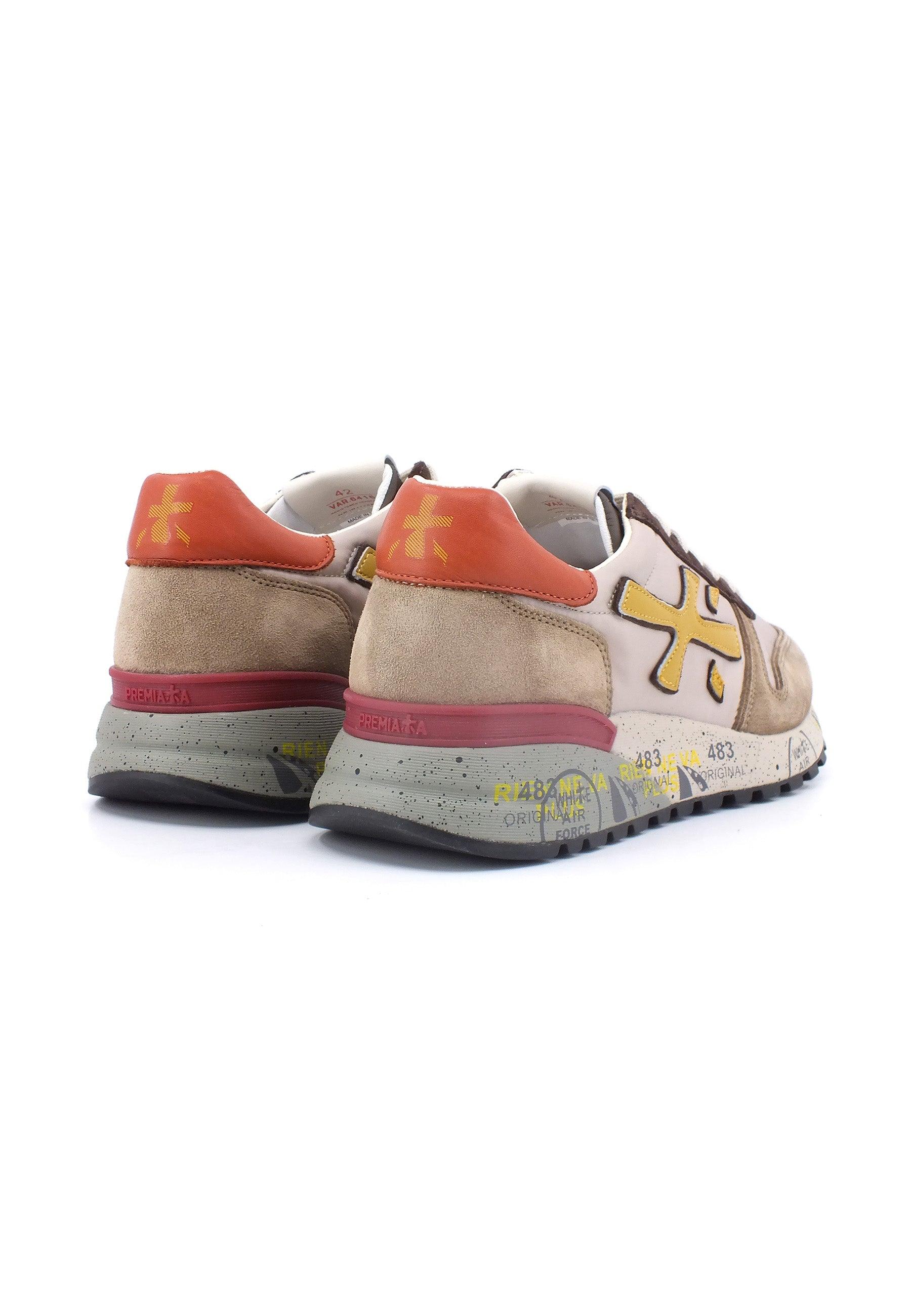 PREMIATA Sneaker Uomo Beige Brown MICK-6416 - Sandrini Calzature e Abbigliamento