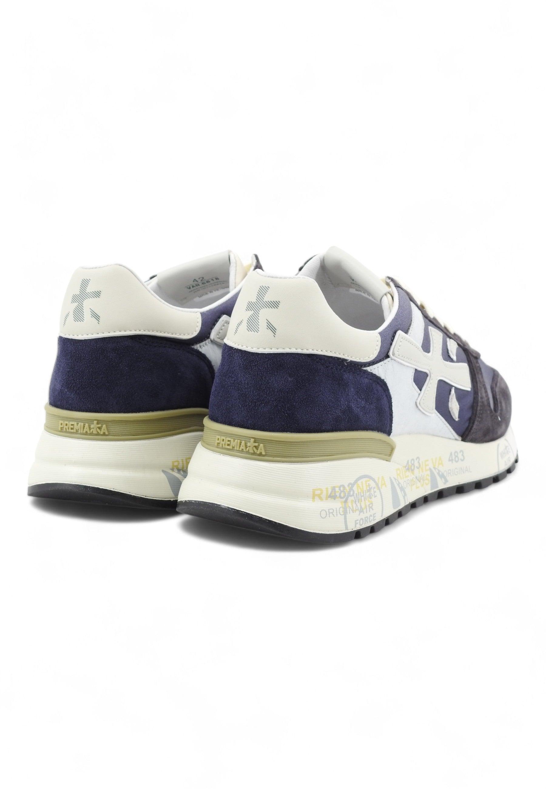 PREMIATA Sneaker Uomo Blu MICK-6618 - Sandrini Calzature e Abbigliamento